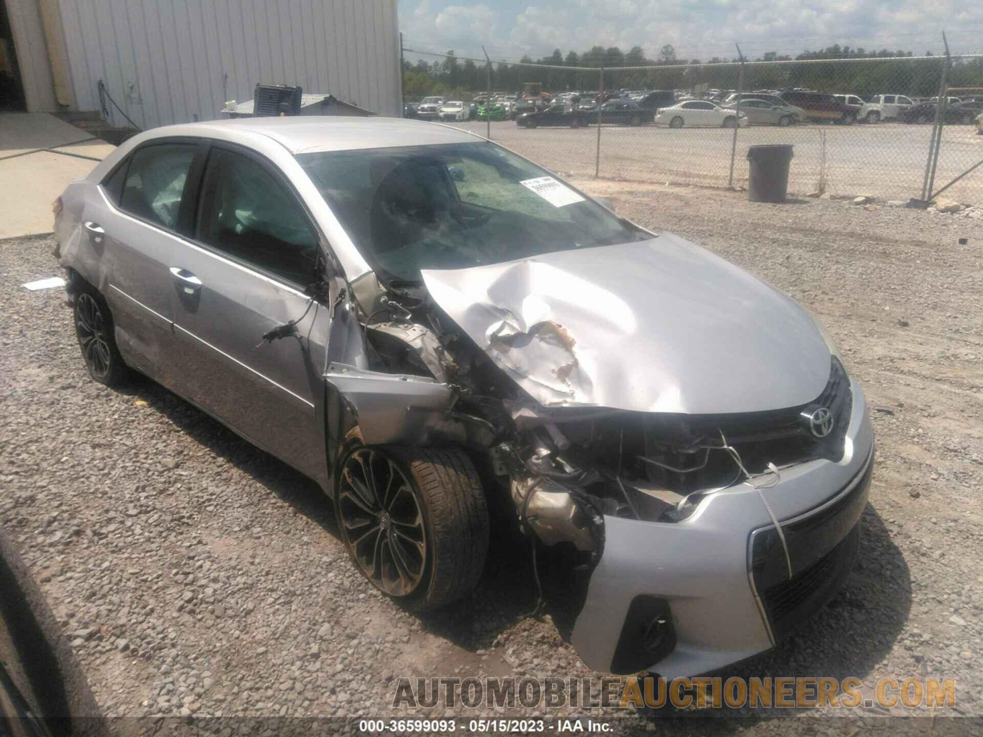 2T1BURHE1FC322288 TOYOTA COROLLA 2015