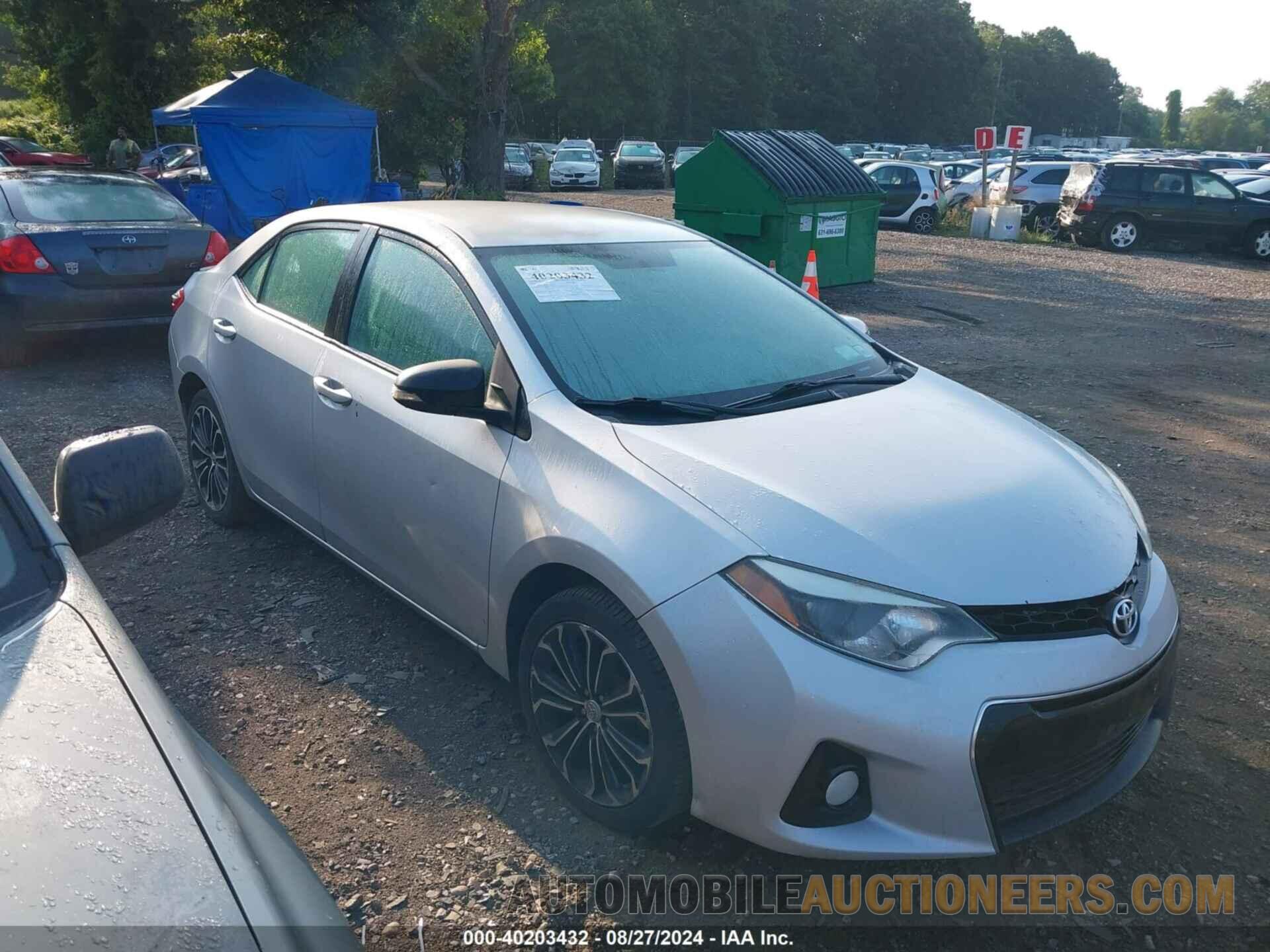 2T1BURHE1FC323344 TOYOTA COROLLA 2015