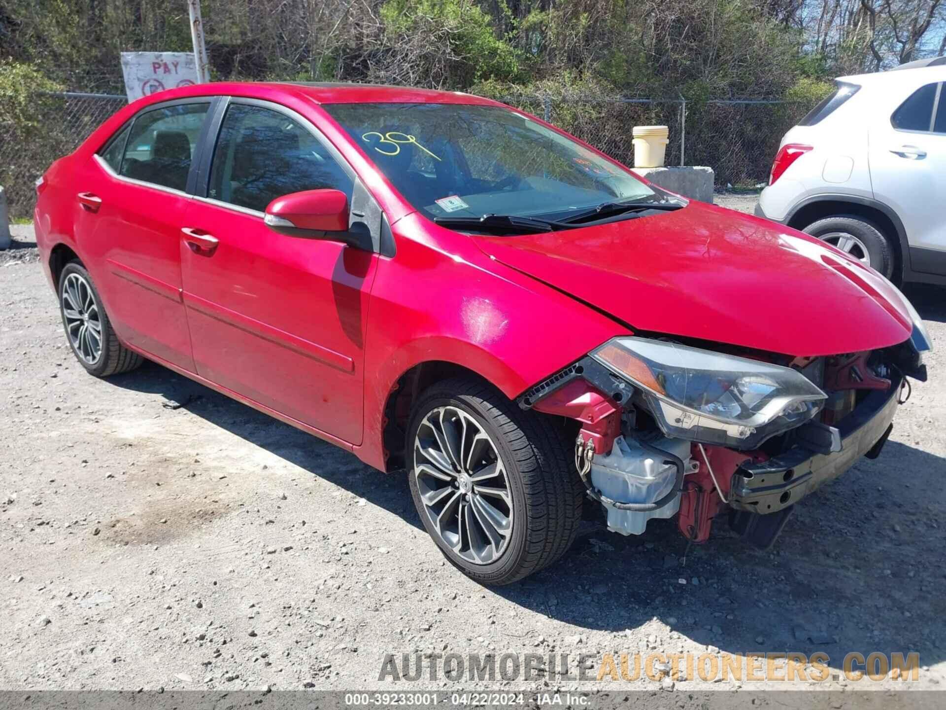 2T1BURHE1FC346865 TOYOTA COROLLA 2015