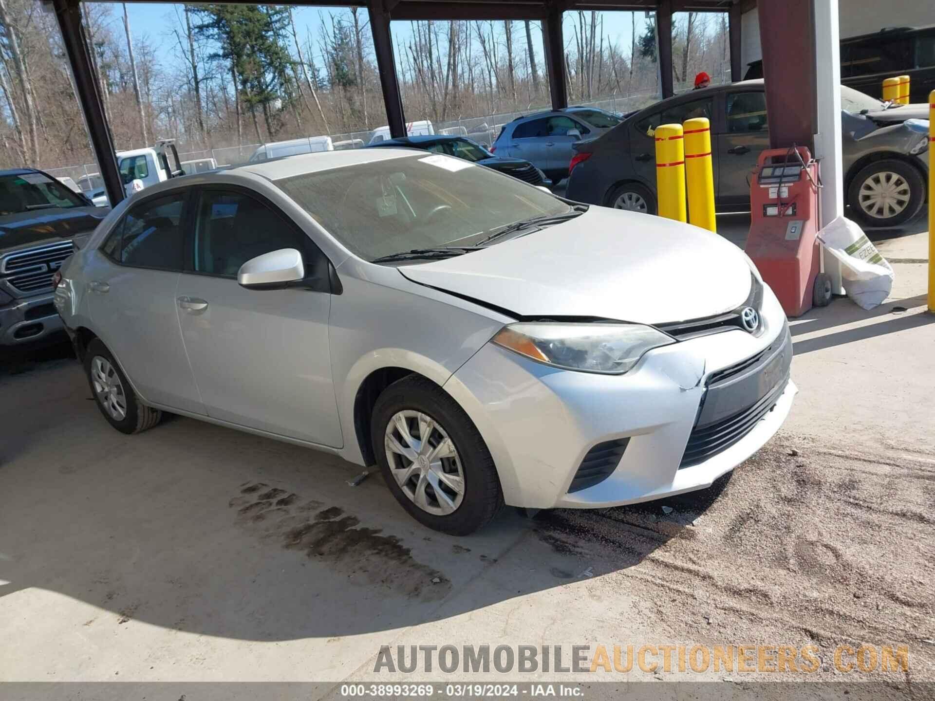 2T1BURHE1FC356649 TOYOTA COROLLA 2015