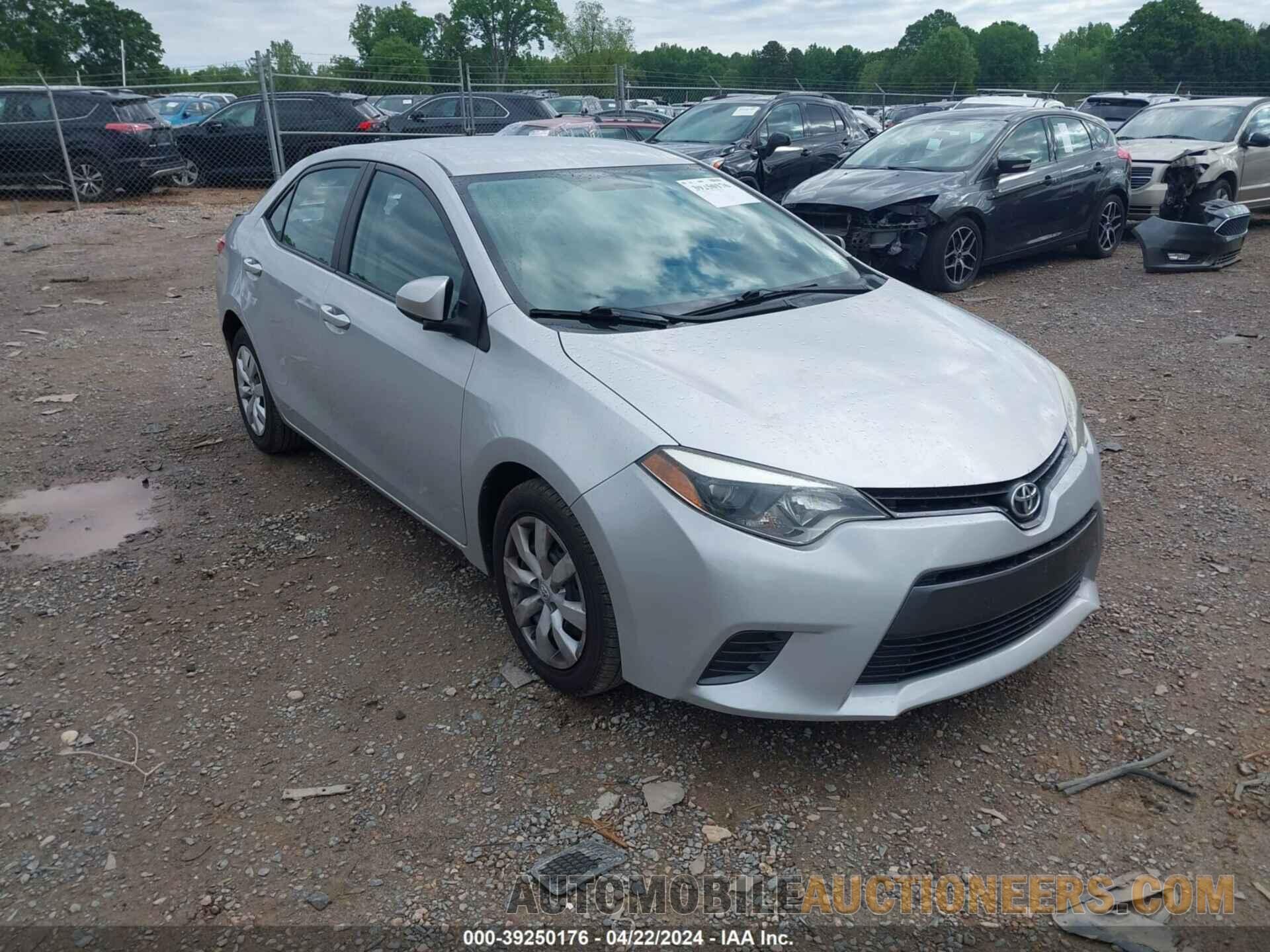 2T1BURHE1FC367845 TOYOTA COROLLA 2015