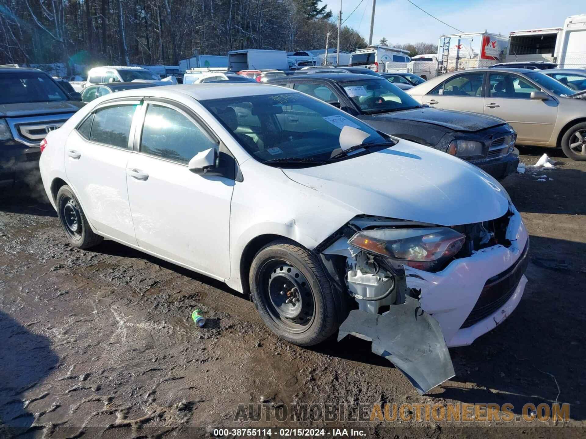 2T1BURHE1FC371166 TOYOTA COROLLA 2015