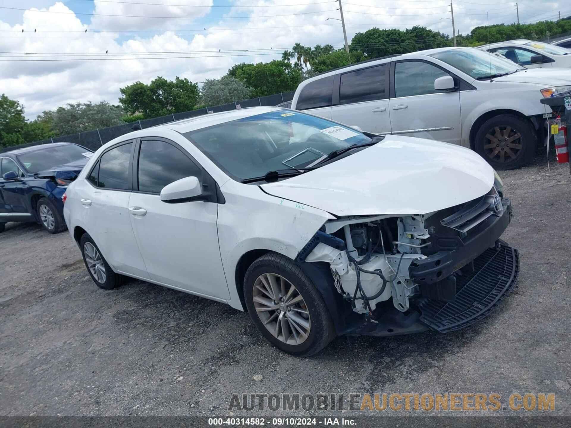 2T1BURHE1FC377064 TOYOTA COROLLA 2015