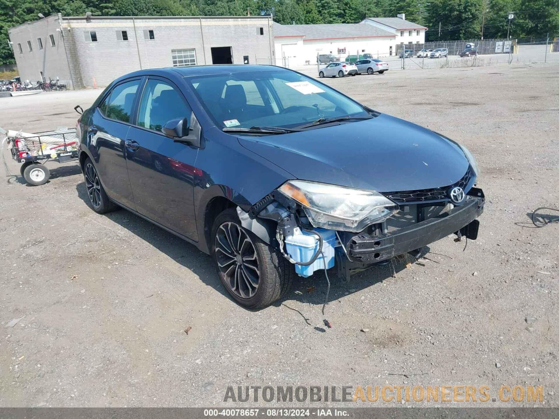 2T1BURHE1FC384015 TOYOTA COROLLA 2015