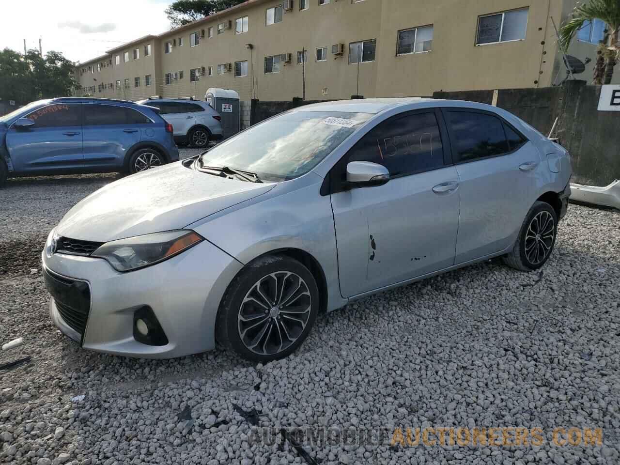 2T1BURHE1FC385567 TOYOTA COROLLA 2015