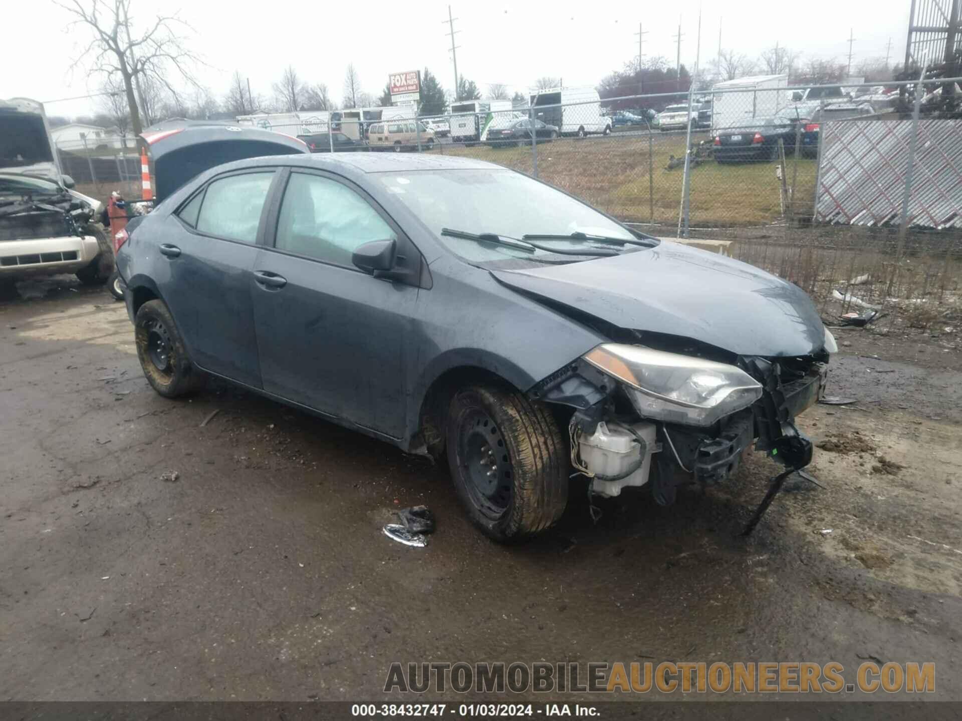 2T1BURHE1FC397492 TOYOTA COROLLA 2015