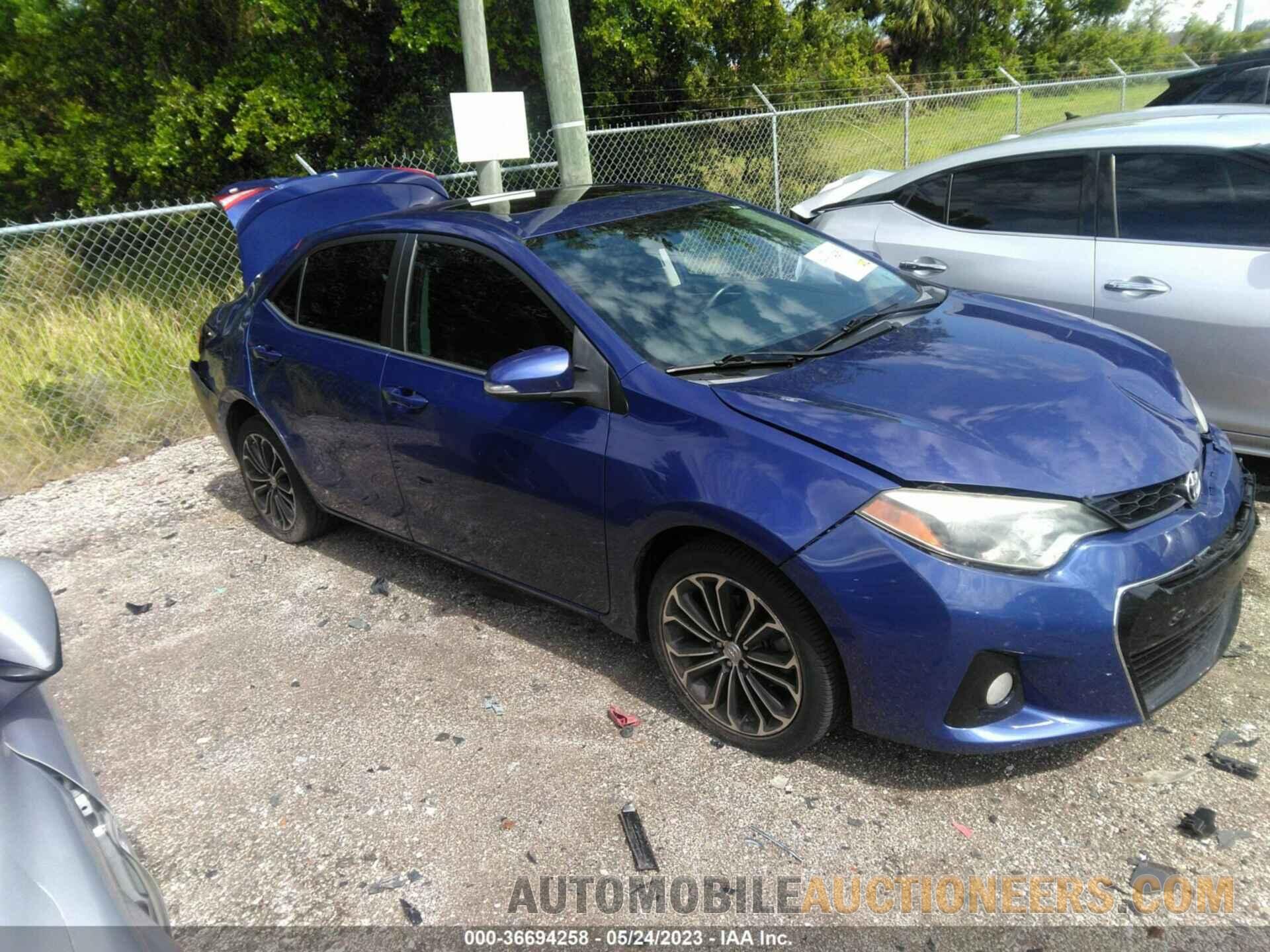 2T1BURHE1FC400858 TOYOTA COROLLA 2015