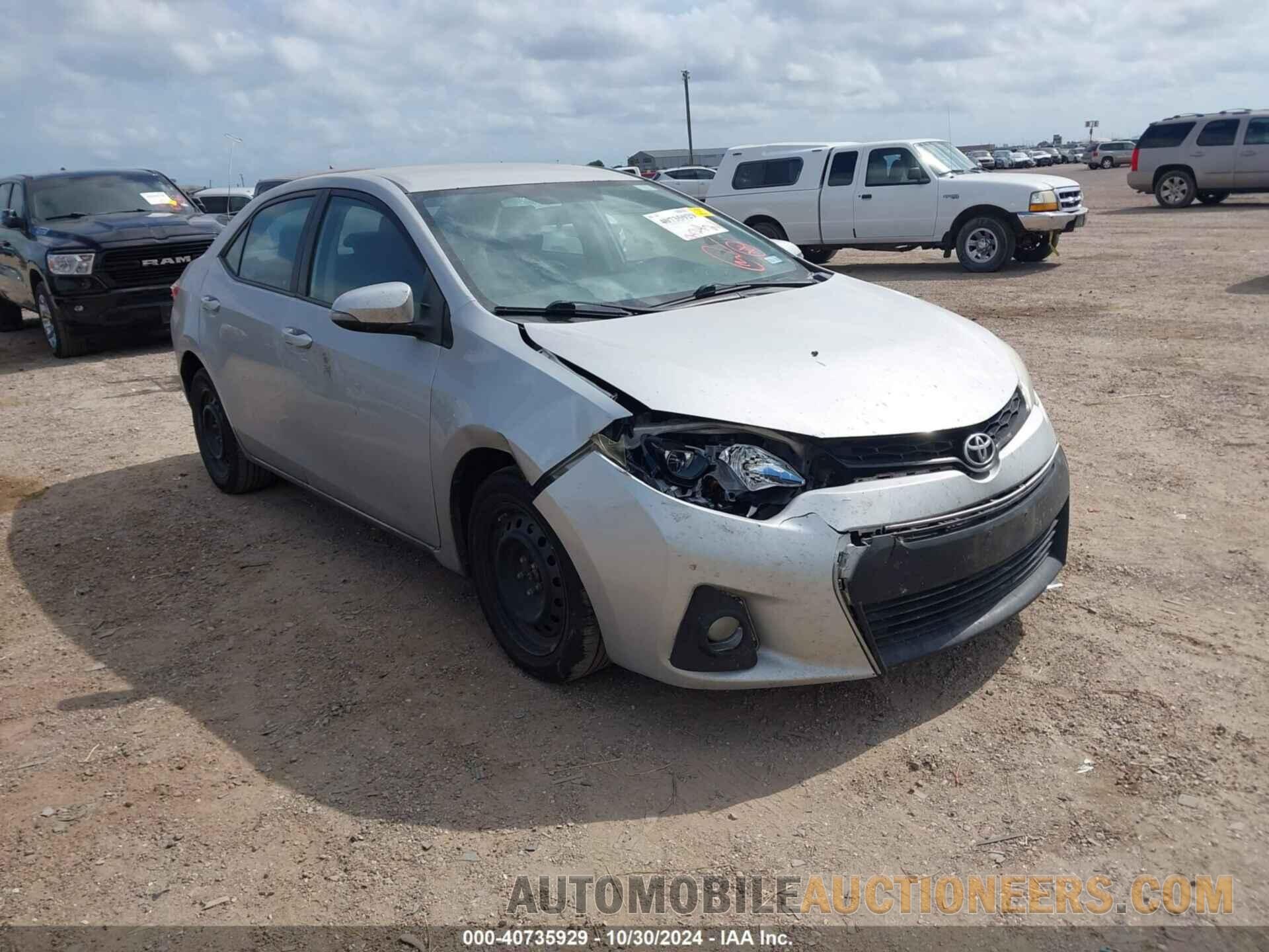 2T1BURHE1FC407082 TOYOTA COROLLA 2015