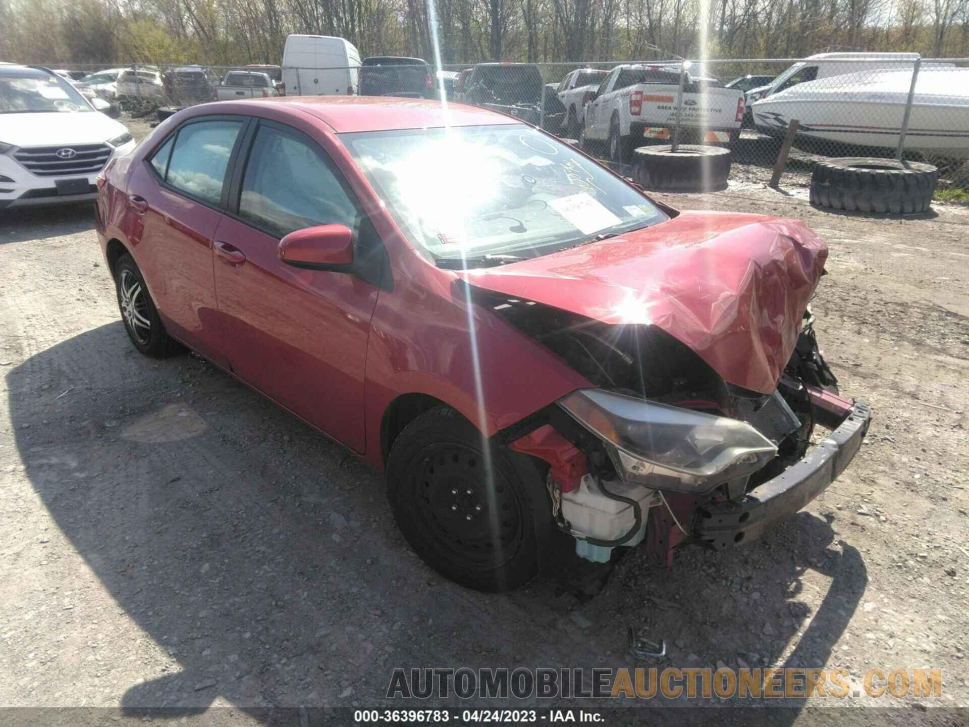 2T1BURHE1FC455018 TOYOTA COROLLA 2015