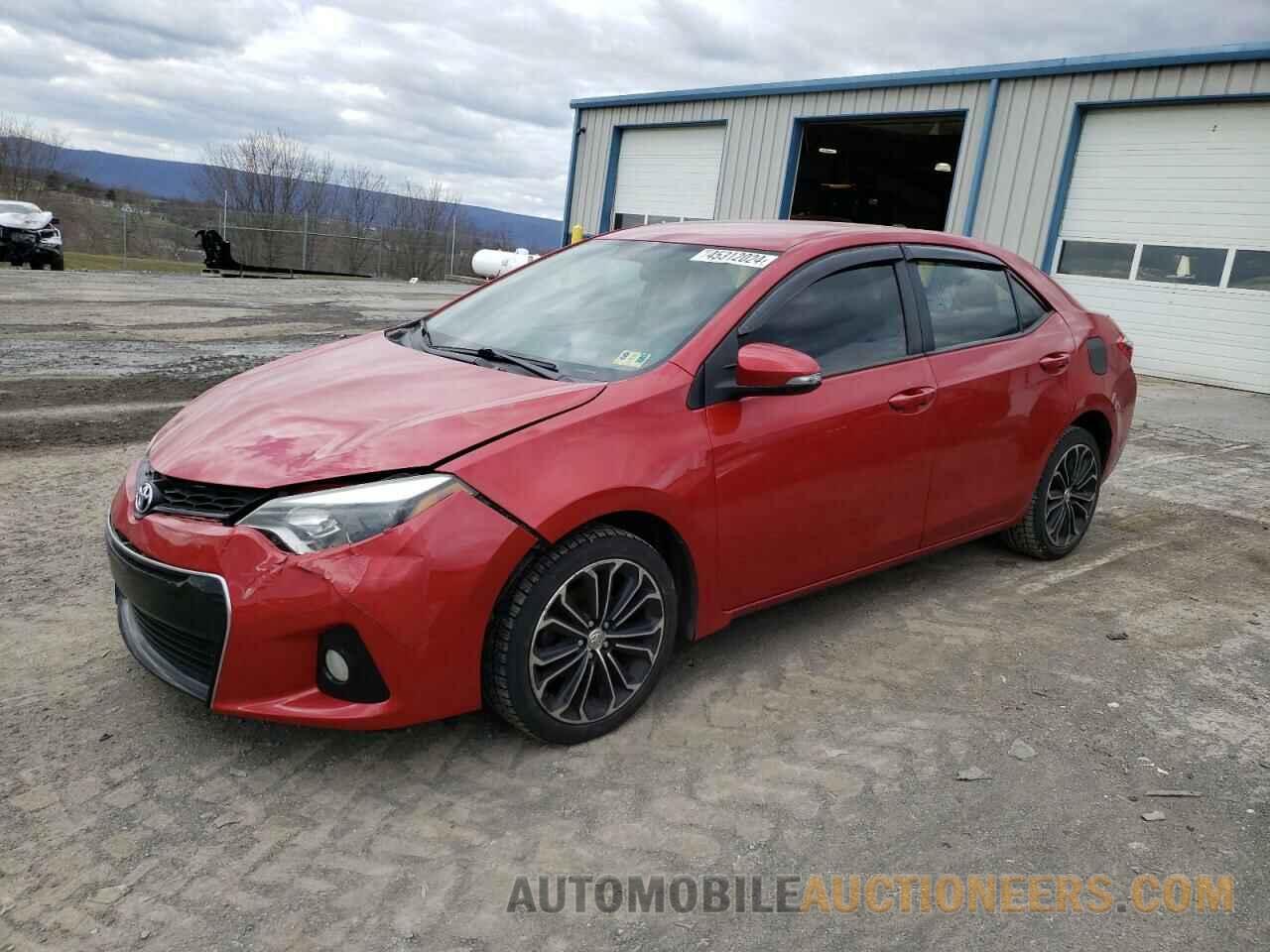 2T1BURHE1FC458341 TOYOTA COROLLA 2015