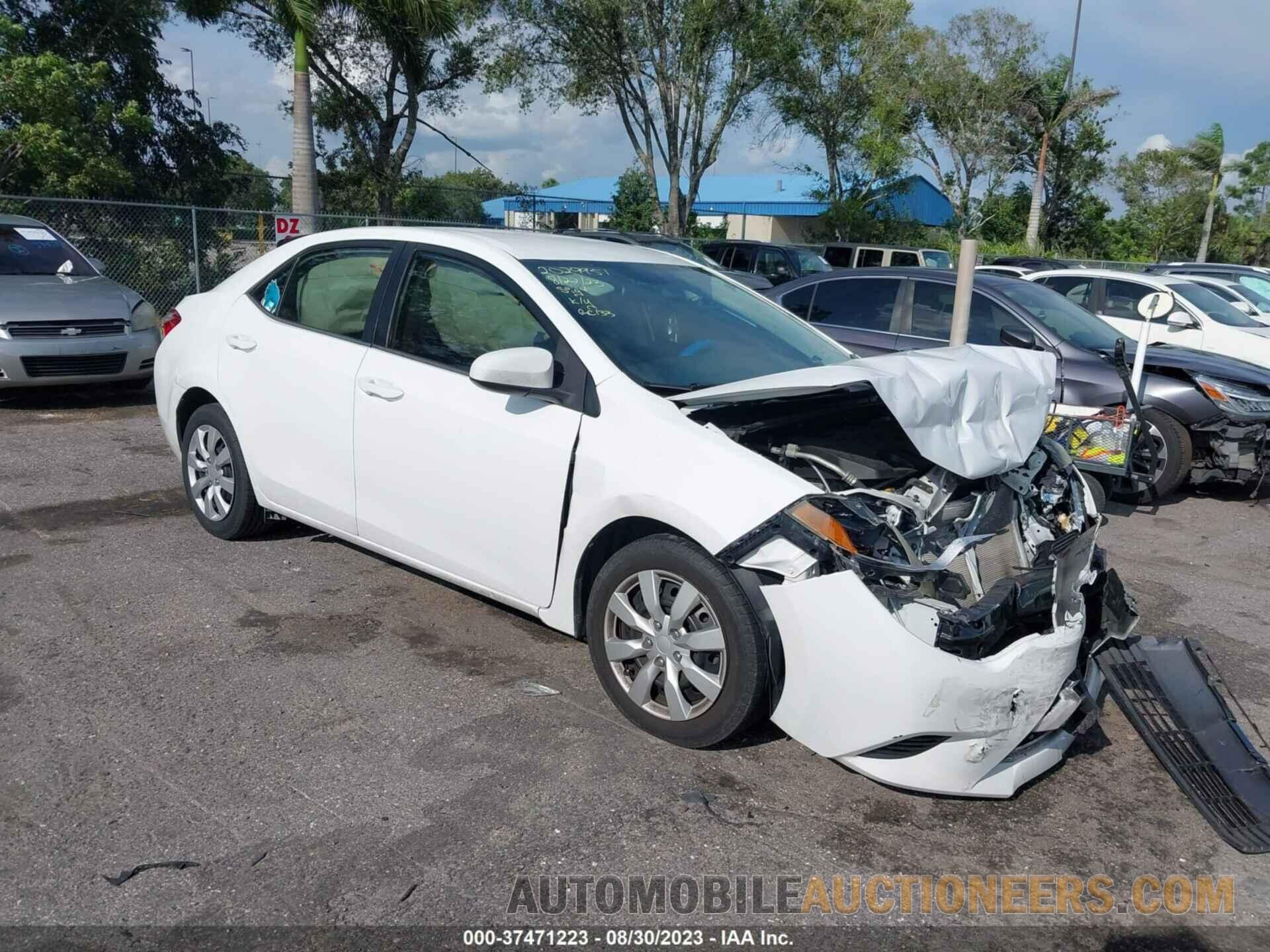 2T1BURHE1FC460431 TOYOTA COROLLA 2015