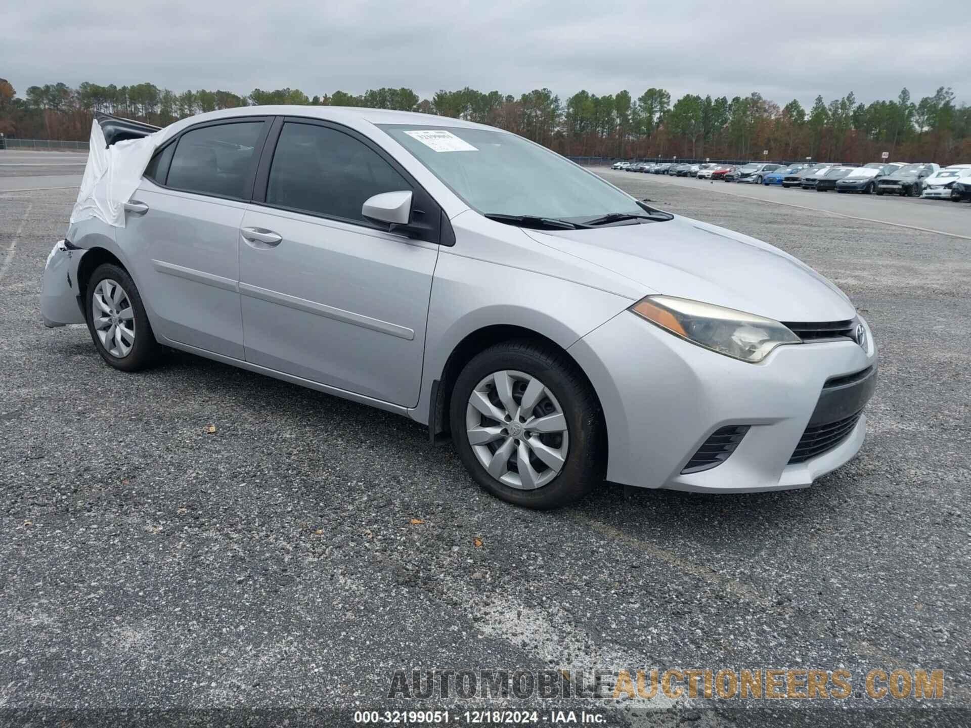 2T1BURHE1FC462132 TOYOTA COROLLA 2015