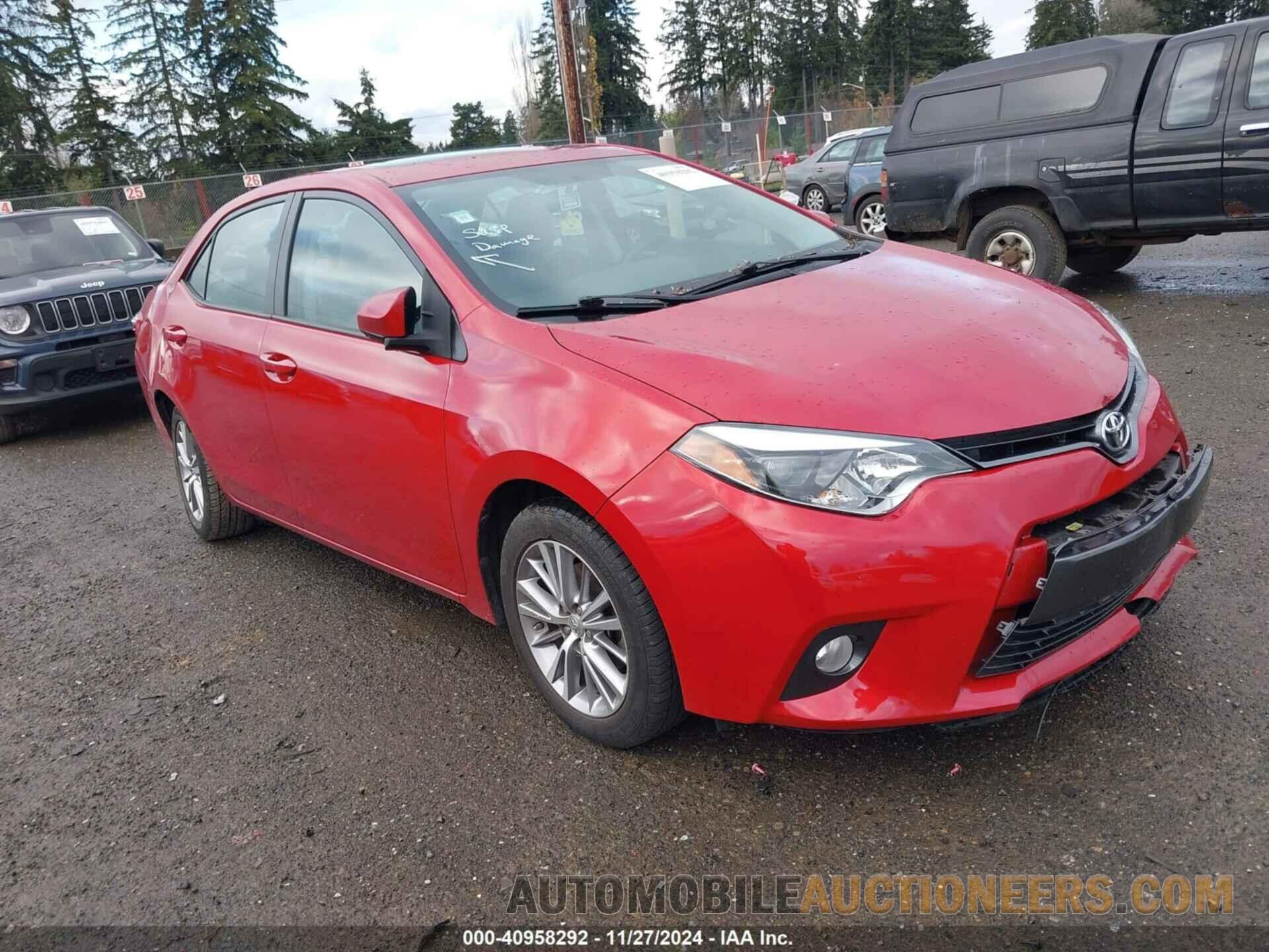 2T1BURHE1FC476337 TOYOTA COROLLA 2015