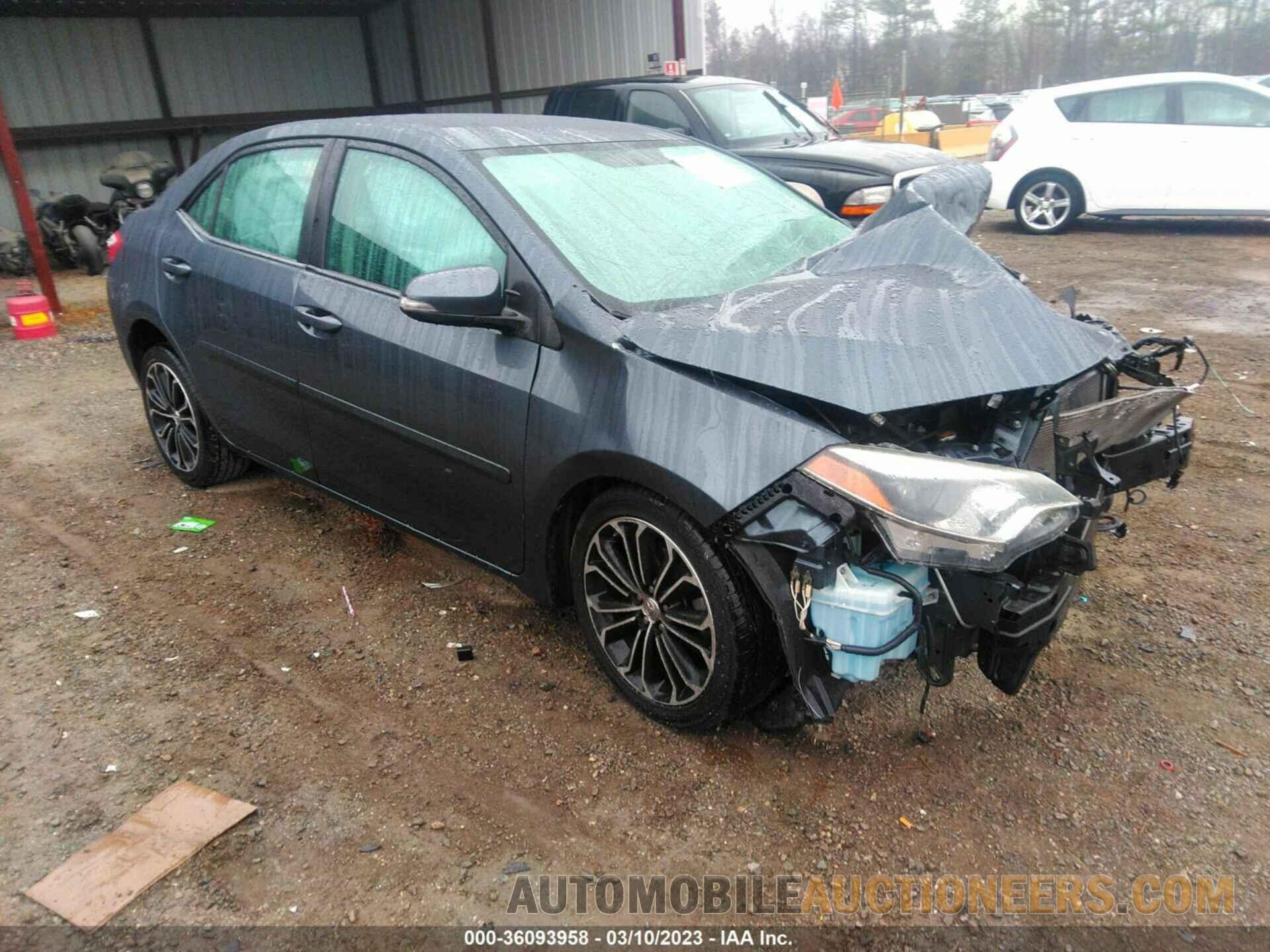 2T1BURHE1GC493981 TOYOTA COROLLA 2016