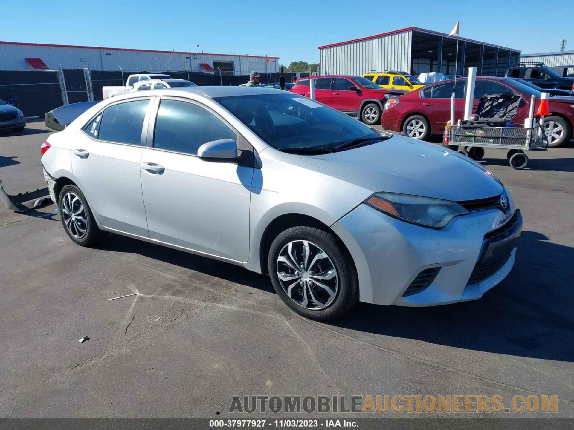 2T1BURHE1GC502288 TOYOTA COROLLA 2016