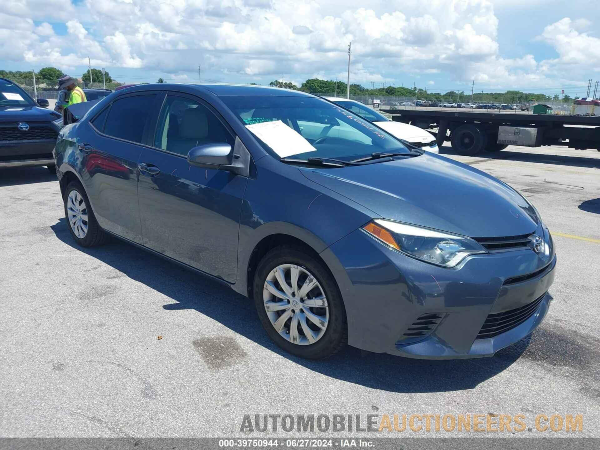 2T1BURHE1GC504848 TOYOTA COROLLA 2016