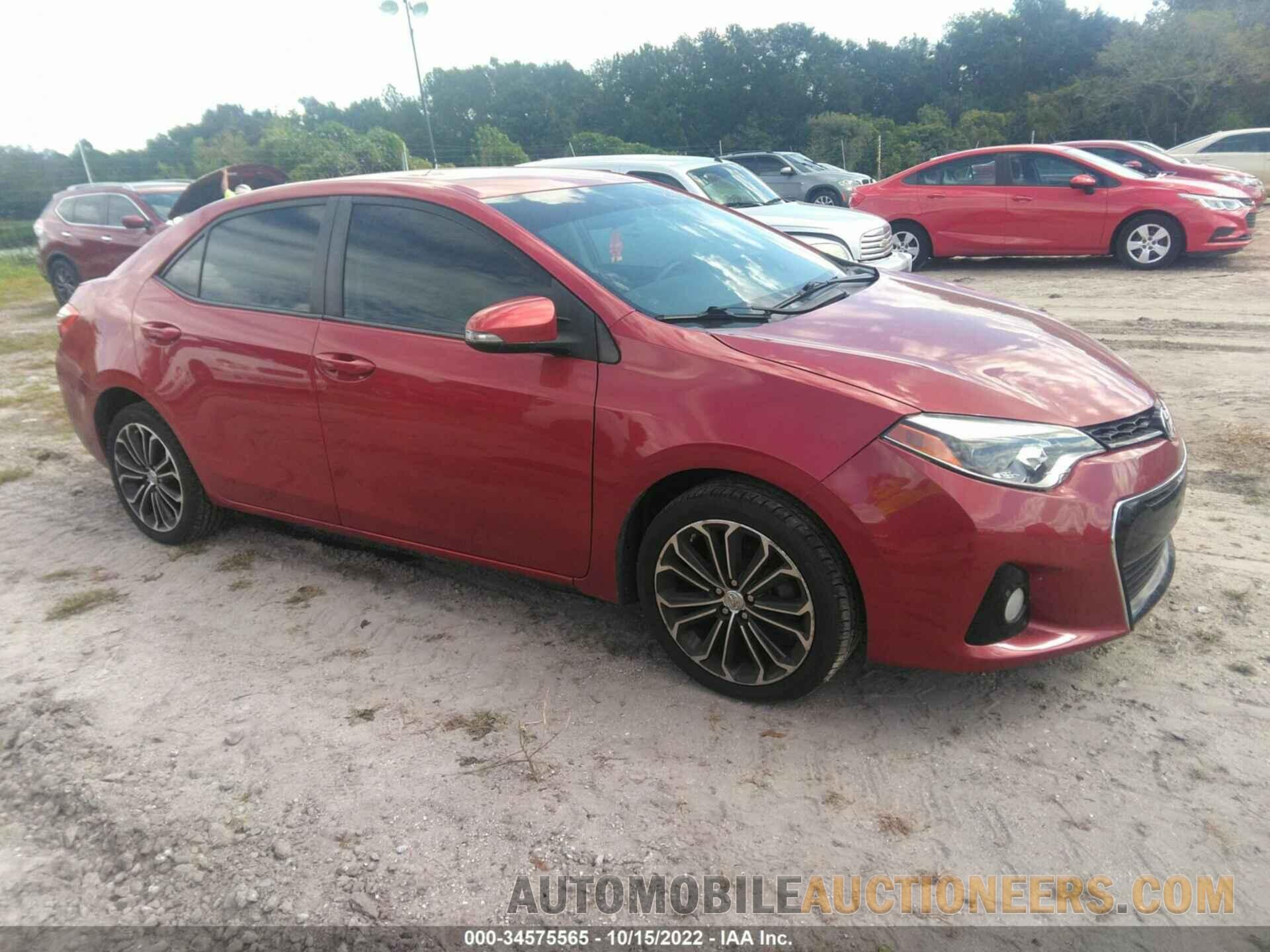 2T1BURHE1GC507684 TOYOTA COROLLA 2016