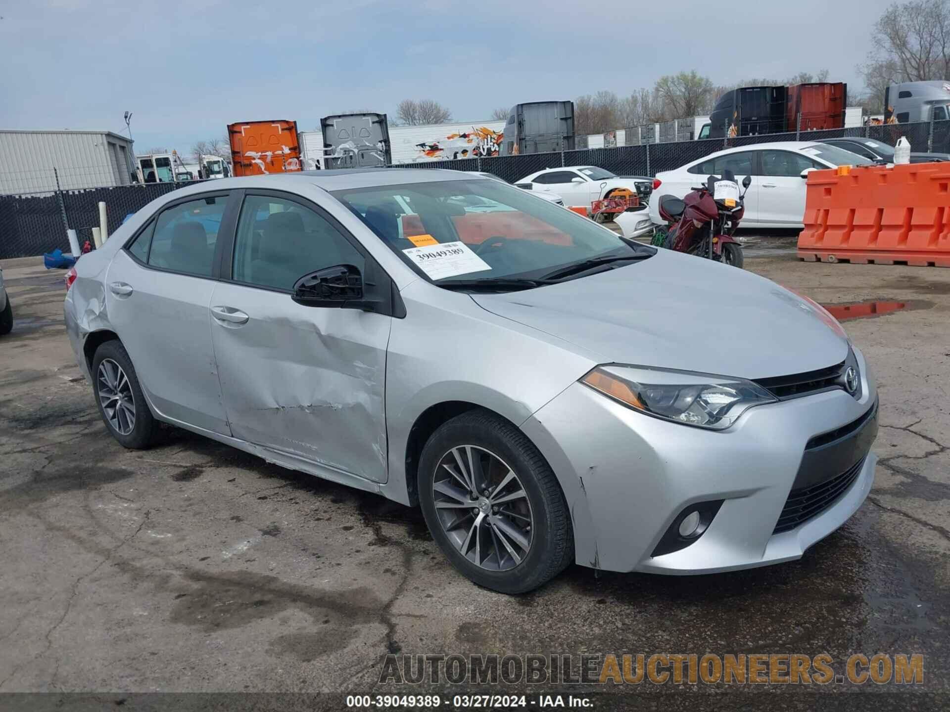 2T1BURHE1GC513873 TOYOTA COROLLA 2016