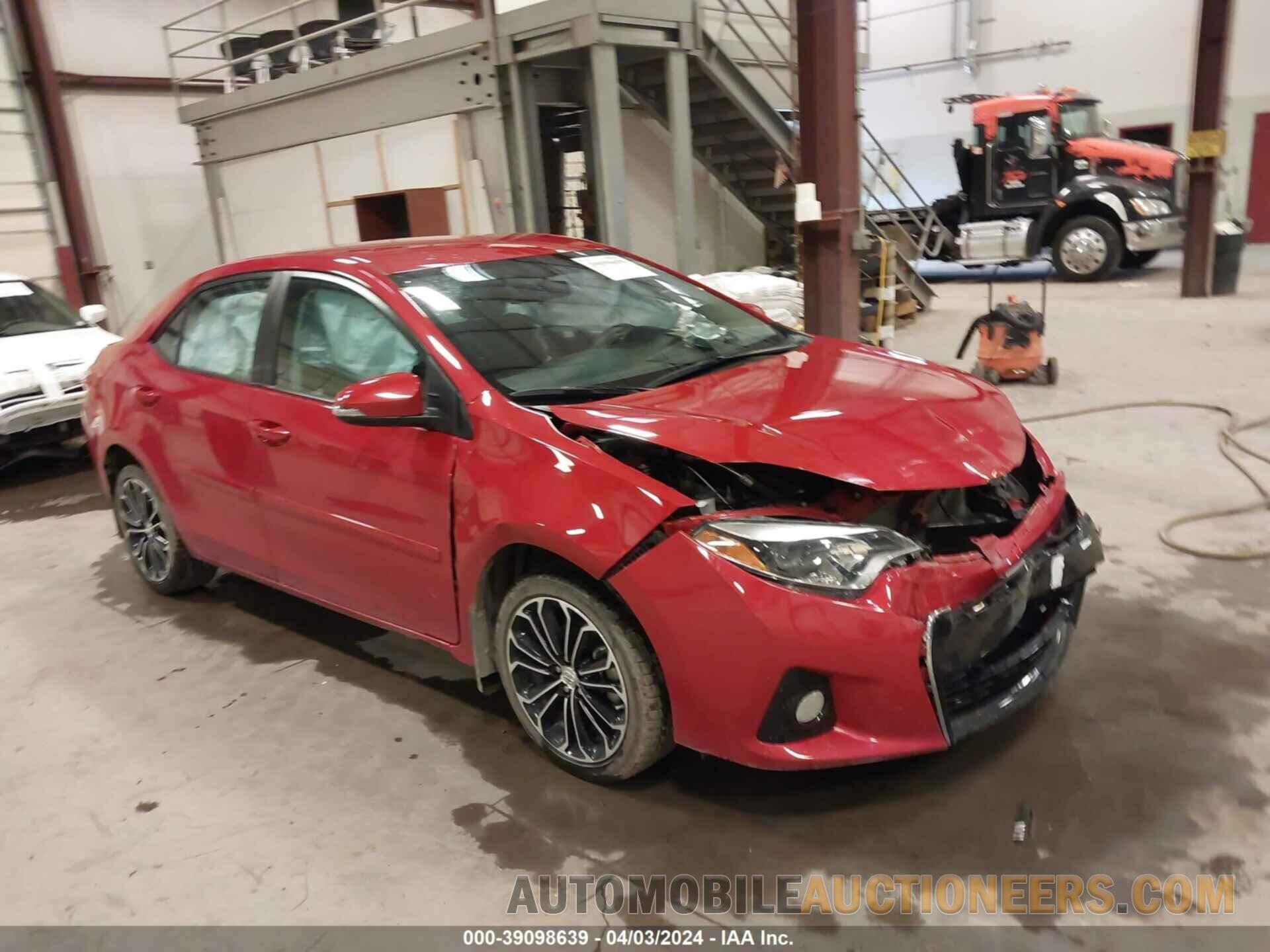 2T1BURHE1GC522640 TOYOTA COROLLA 2016