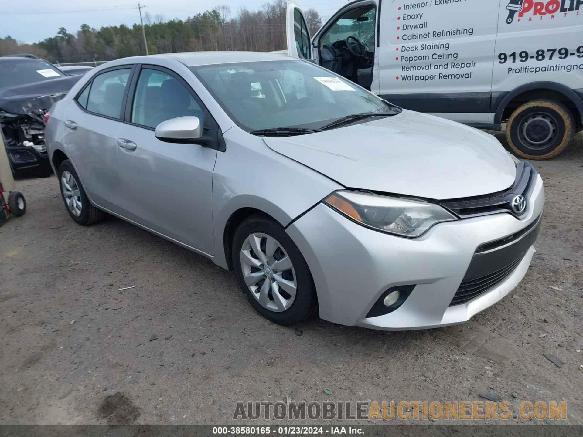 2T1BURHE1GC535100 TOYOTA COROLLA 2016