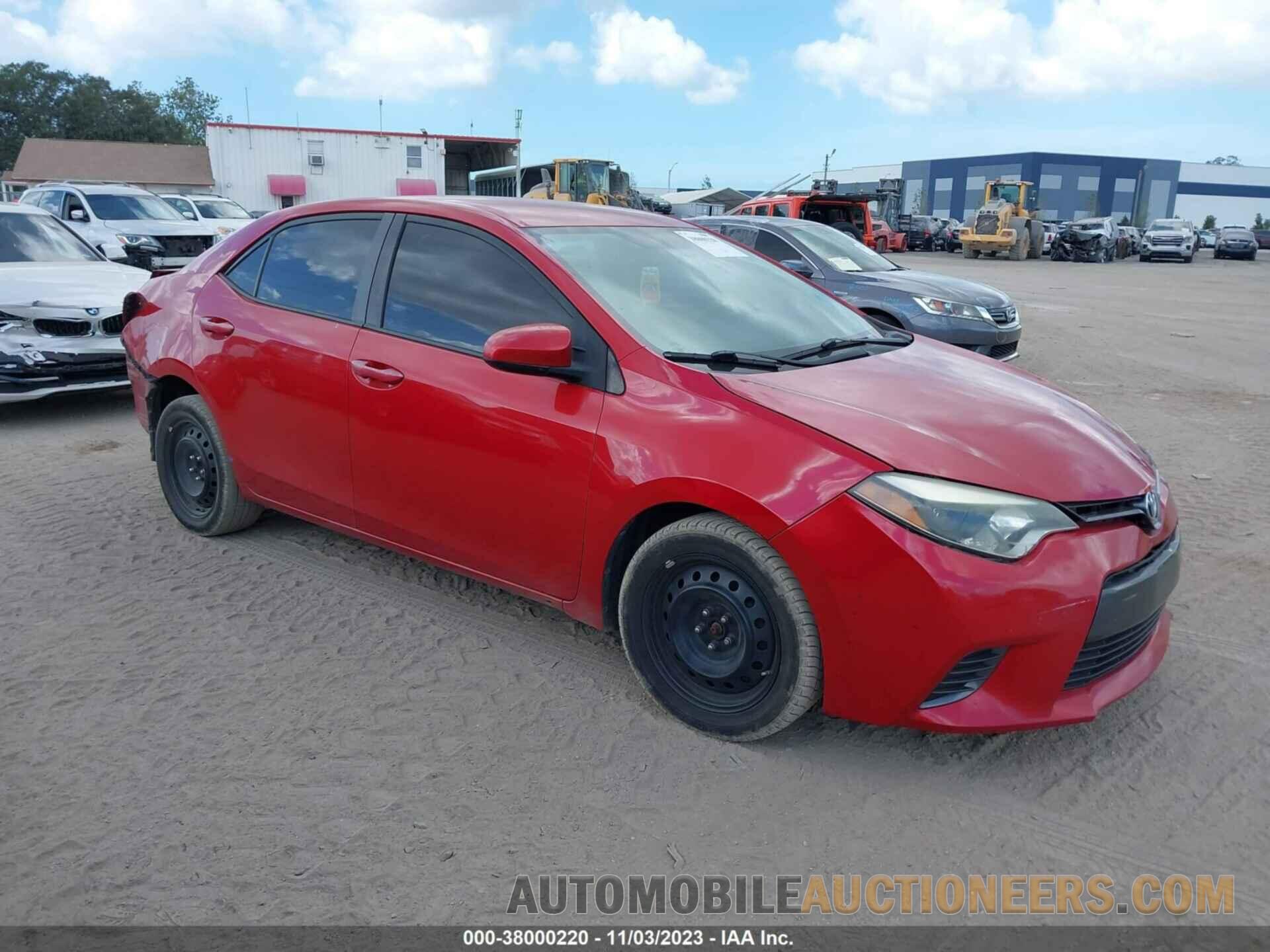 2T1BURHE1GC538059 TOYOTA COROLLA 2016