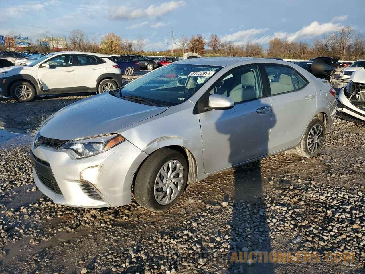 2T1BURHE1GC543116 TOYOTA COROLLA 2016