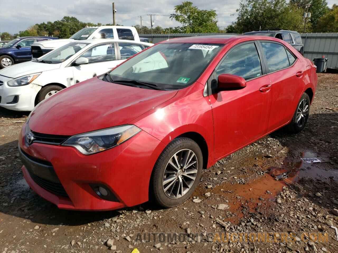 2T1BURHE1GC546338 TOYOTA COROLLA 2016