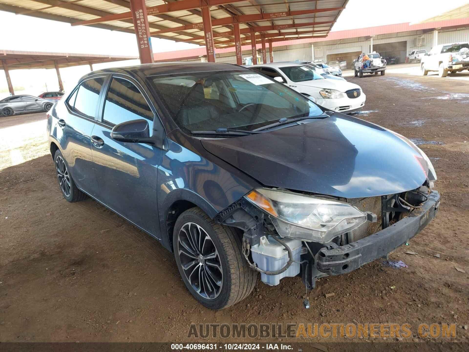 2T1BURHE1GC555749 TOYOTA COROLLA 2016