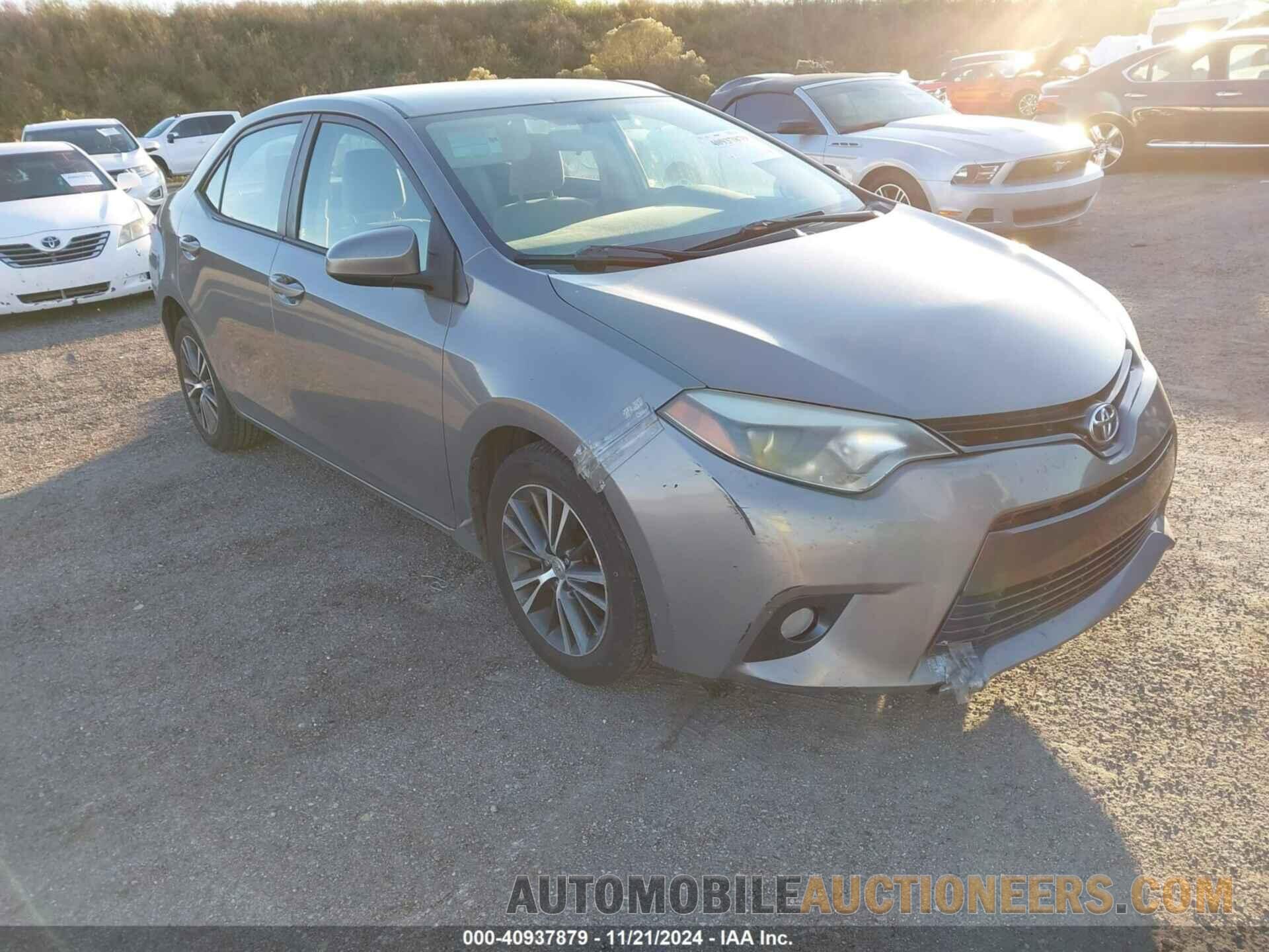 2T1BURHE1GC565729 TOYOTA COROLLA 2016