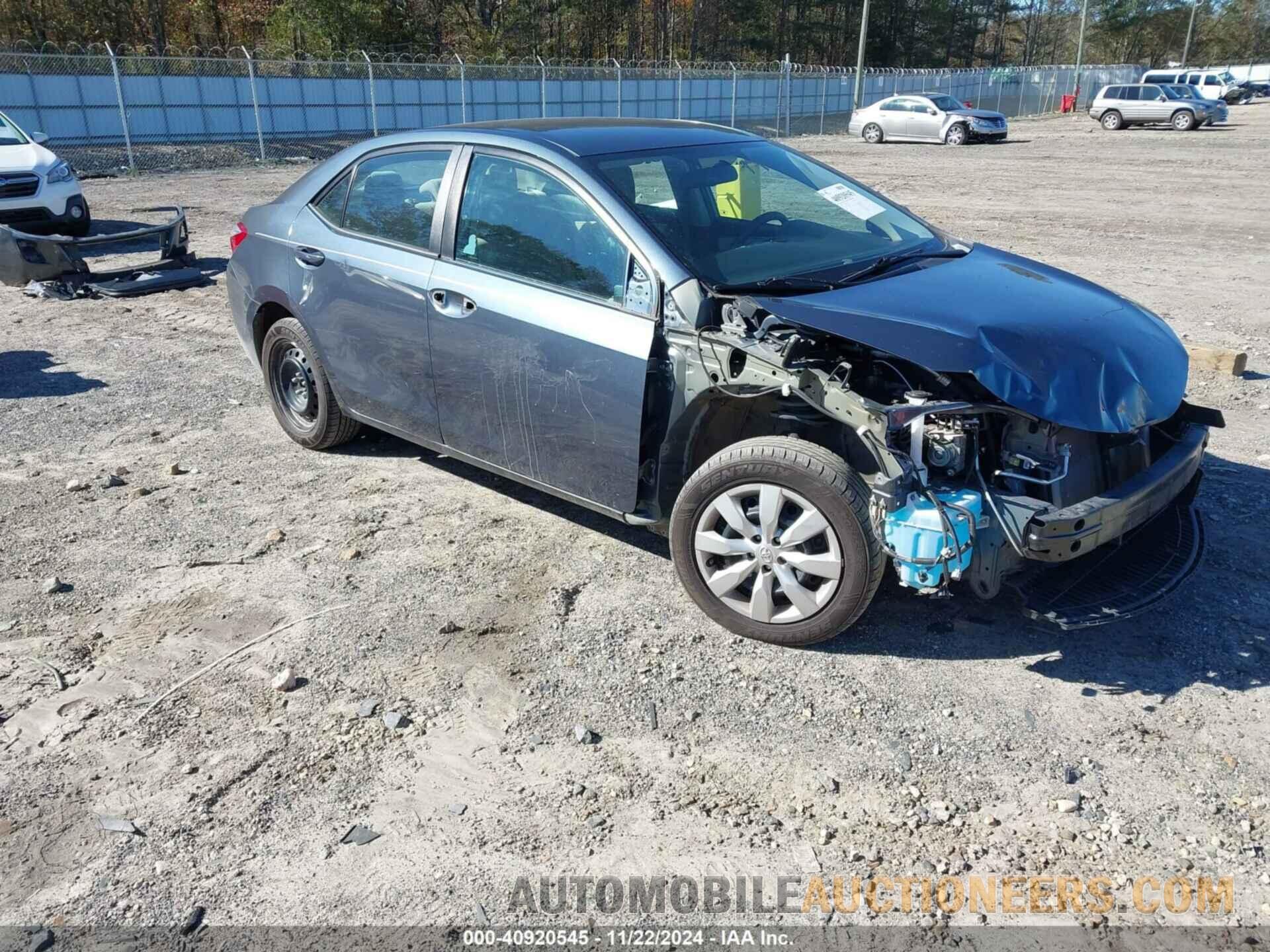 2T1BURHE1GC567044 TOYOTA COROLLA 2016