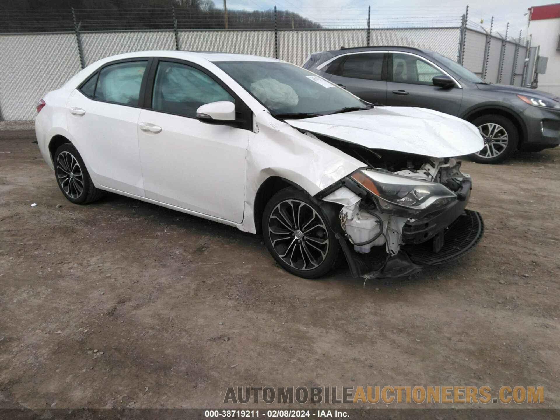 2T1BURHE1GC579162 TOYOTA COROLLA 2016