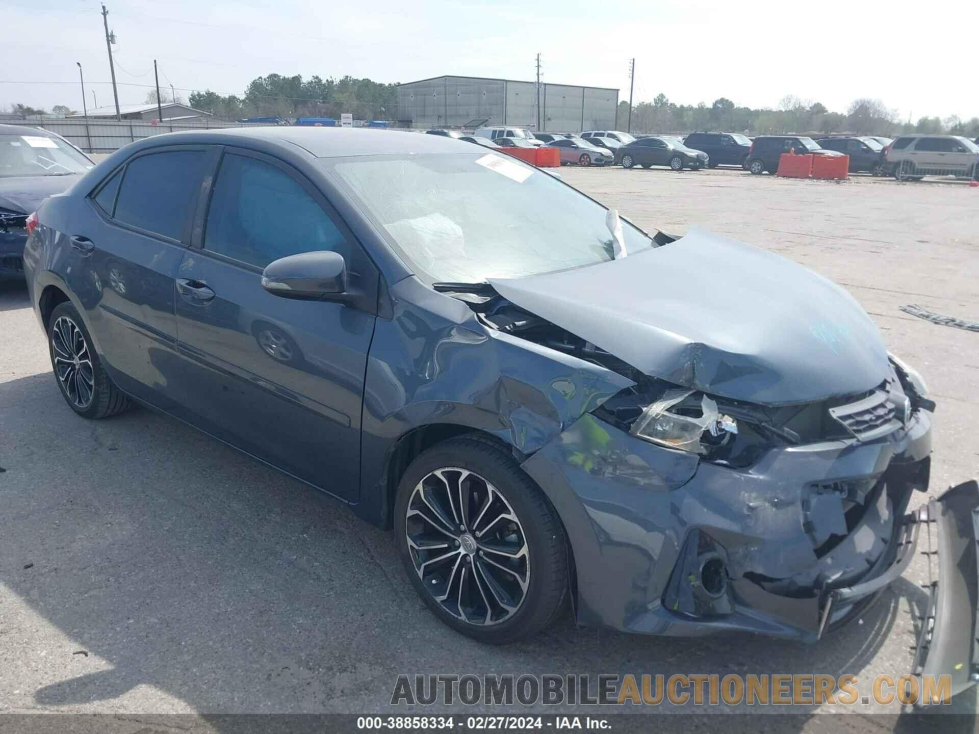 2T1BURHE1GC580537 TOYOTA COROLLA 2016