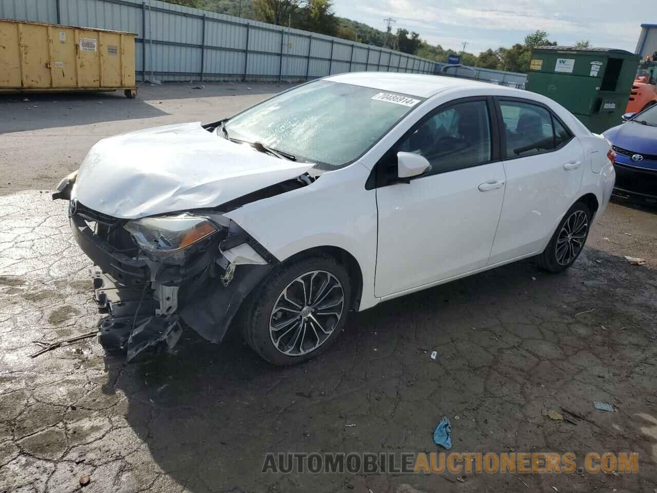 2T1BURHE1GC588394 TOYOTA COROLLA 2016