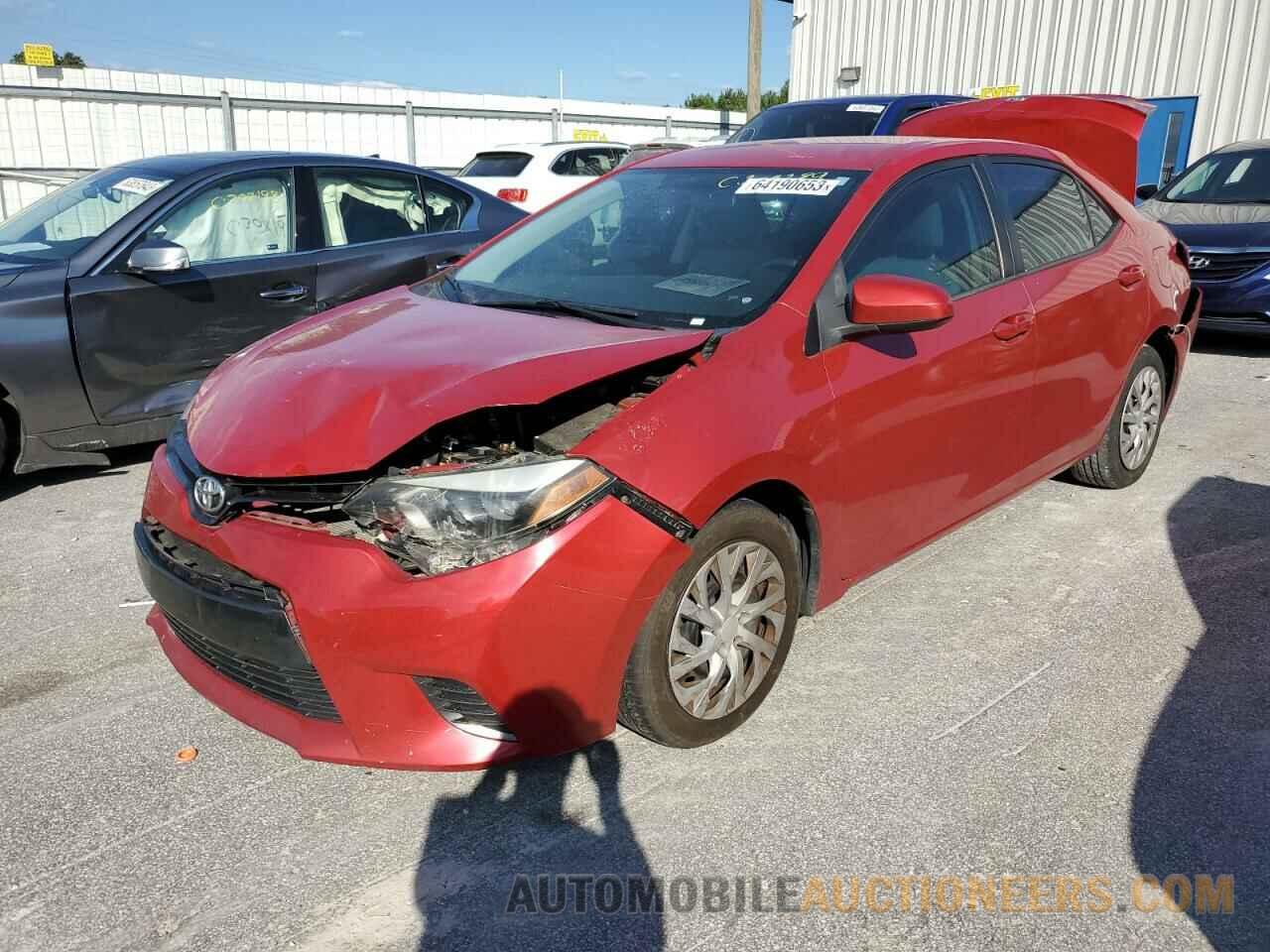 2T1BURHE1GC588881 TOYOTA COROLLA 2016