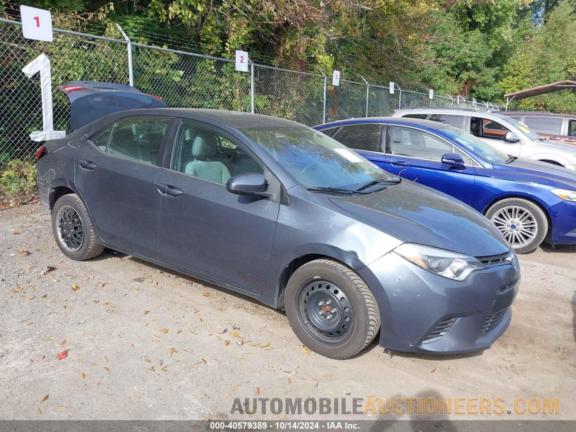 2T1BURHE1GC592087 TOYOTA COROLLA 2016