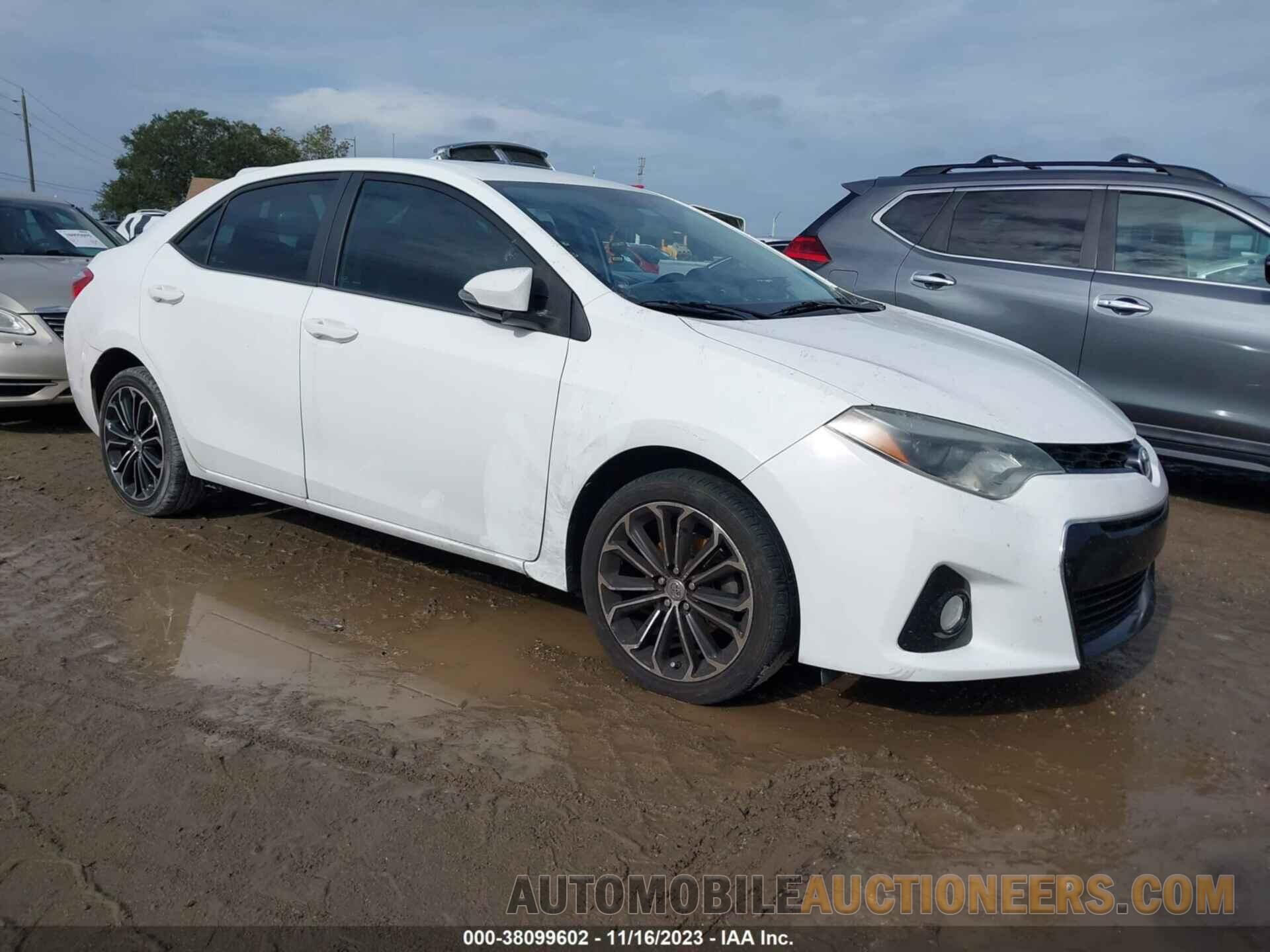 2T1BURHE1GC598472 TOYOTA COROLLA 2016