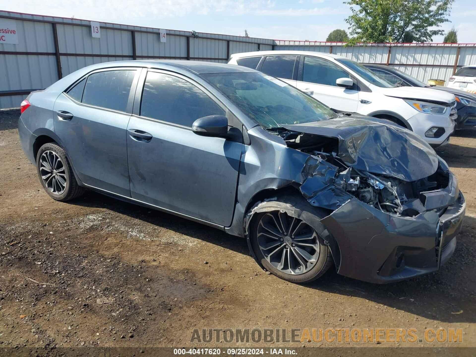 2T1BURHE1GC598682 TOYOTA COROLLA 2016