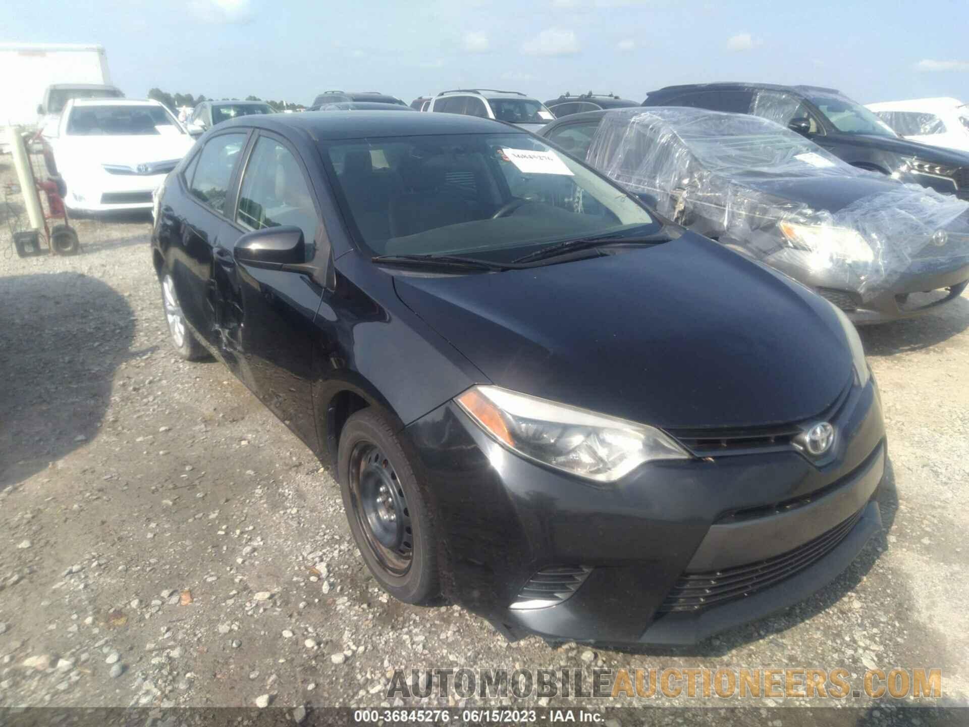 2T1BURHE1GC607672 TOYOTA COROLLA 2016