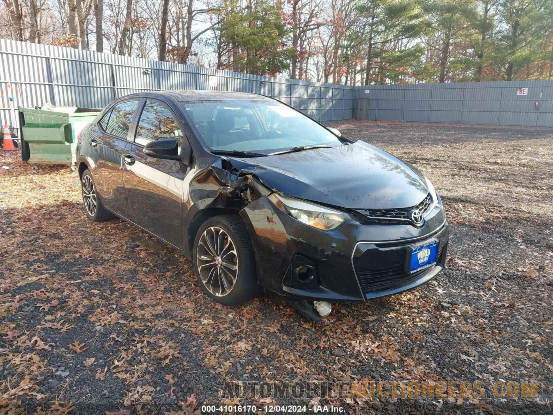 2T1BURHE1GC610197 TOYOTA COROLLA 2016