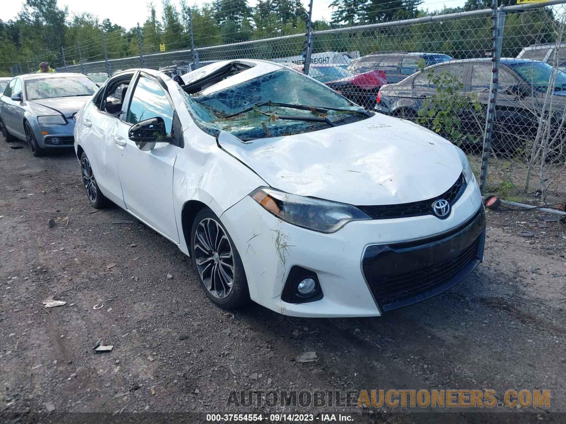 2T1BURHE1GC615481 TOYOTA COROLLA 2016