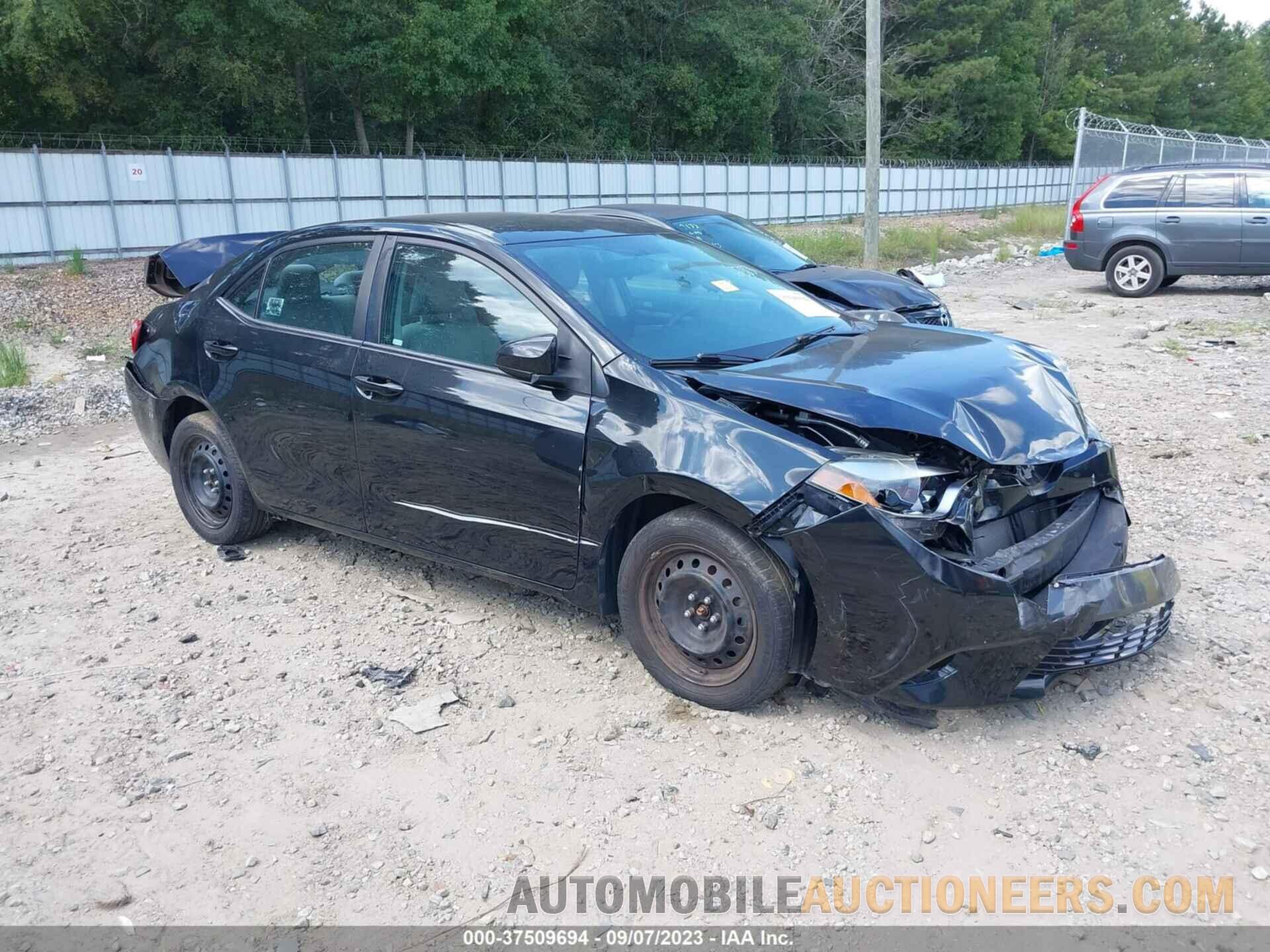 2T1BURHE1GC626383 TOYOTA COROLLA 2016