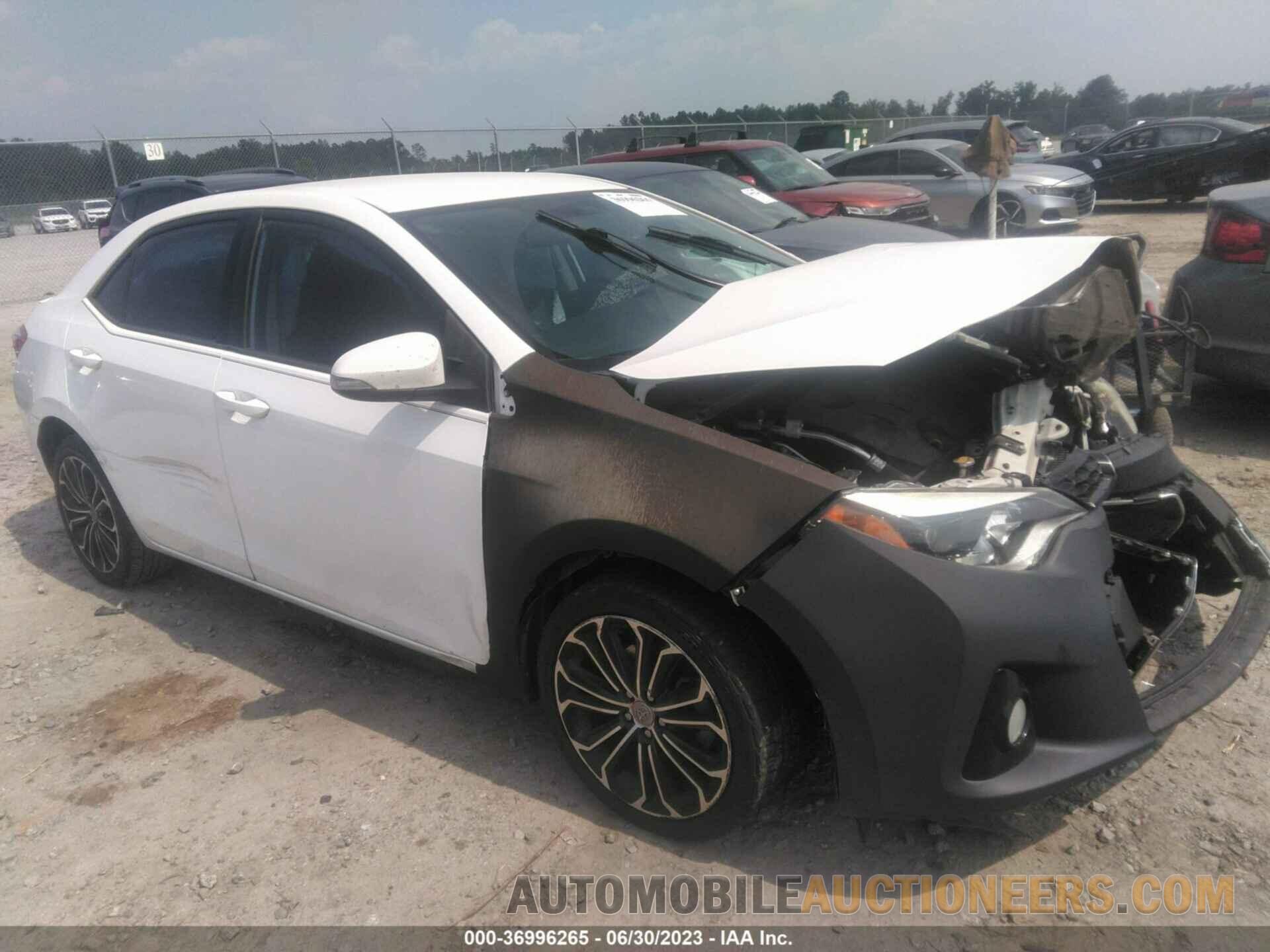 2T1BURHE1GC628084 TOYOTA COROLLA 2016