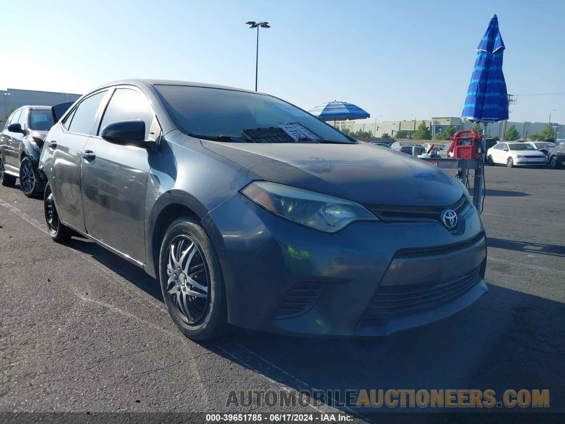 2T1BURHE1GC658301 TOYOTA COROLLA 2016