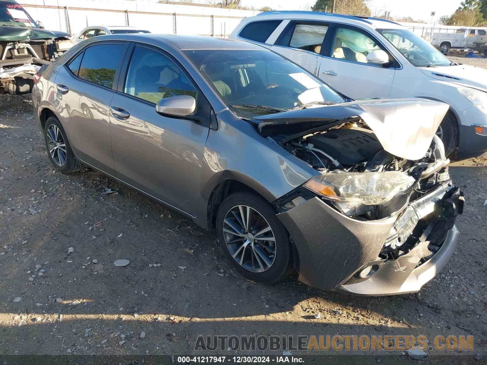 2T1BURHE1GC662798 TOYOTA COROLLA 2016