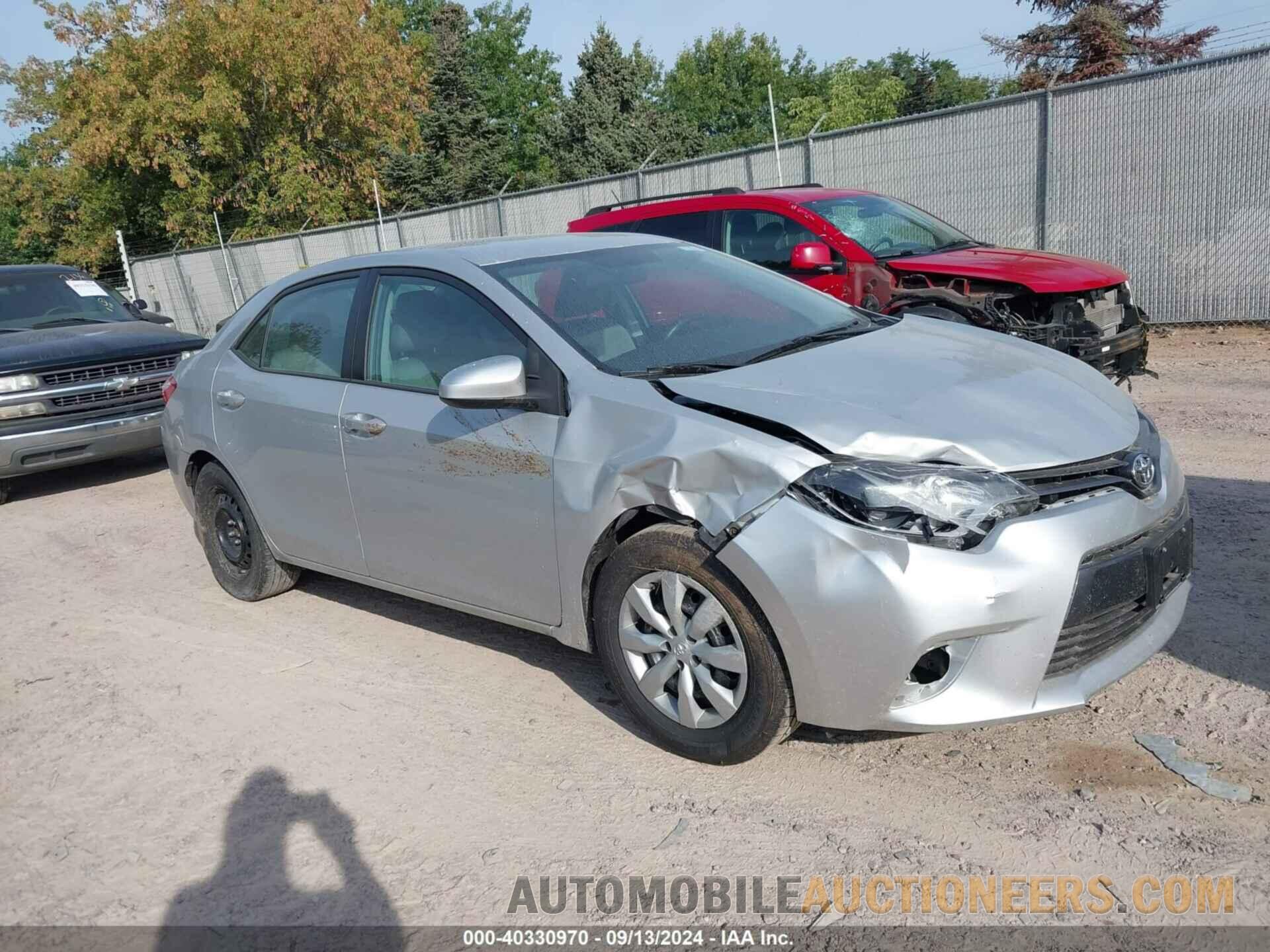 2T1BURHE1GC665846 TOYOTA COROLLA 2016