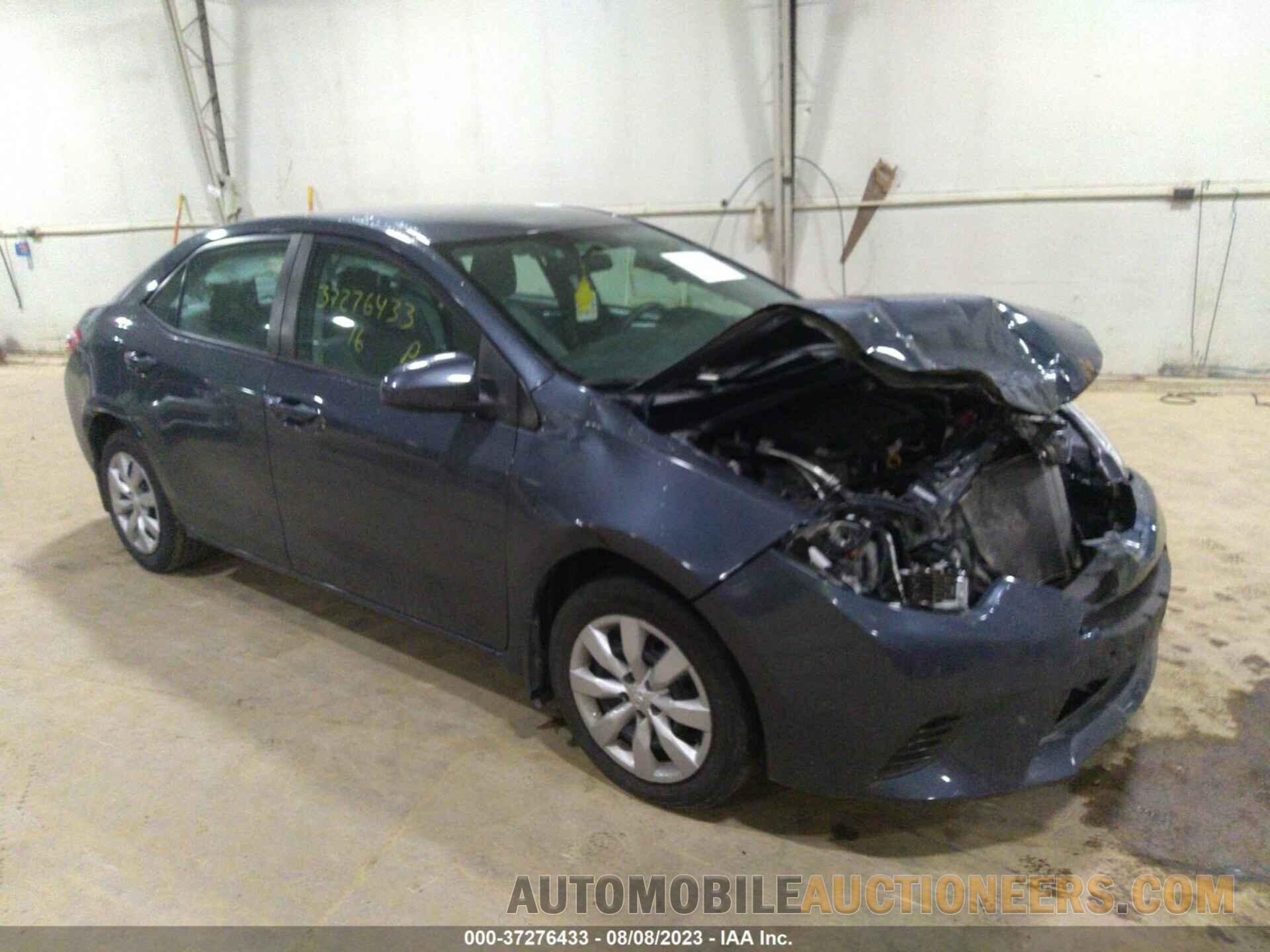 2T1BURHE1GC673641 TOYOTA COROLLA 2016