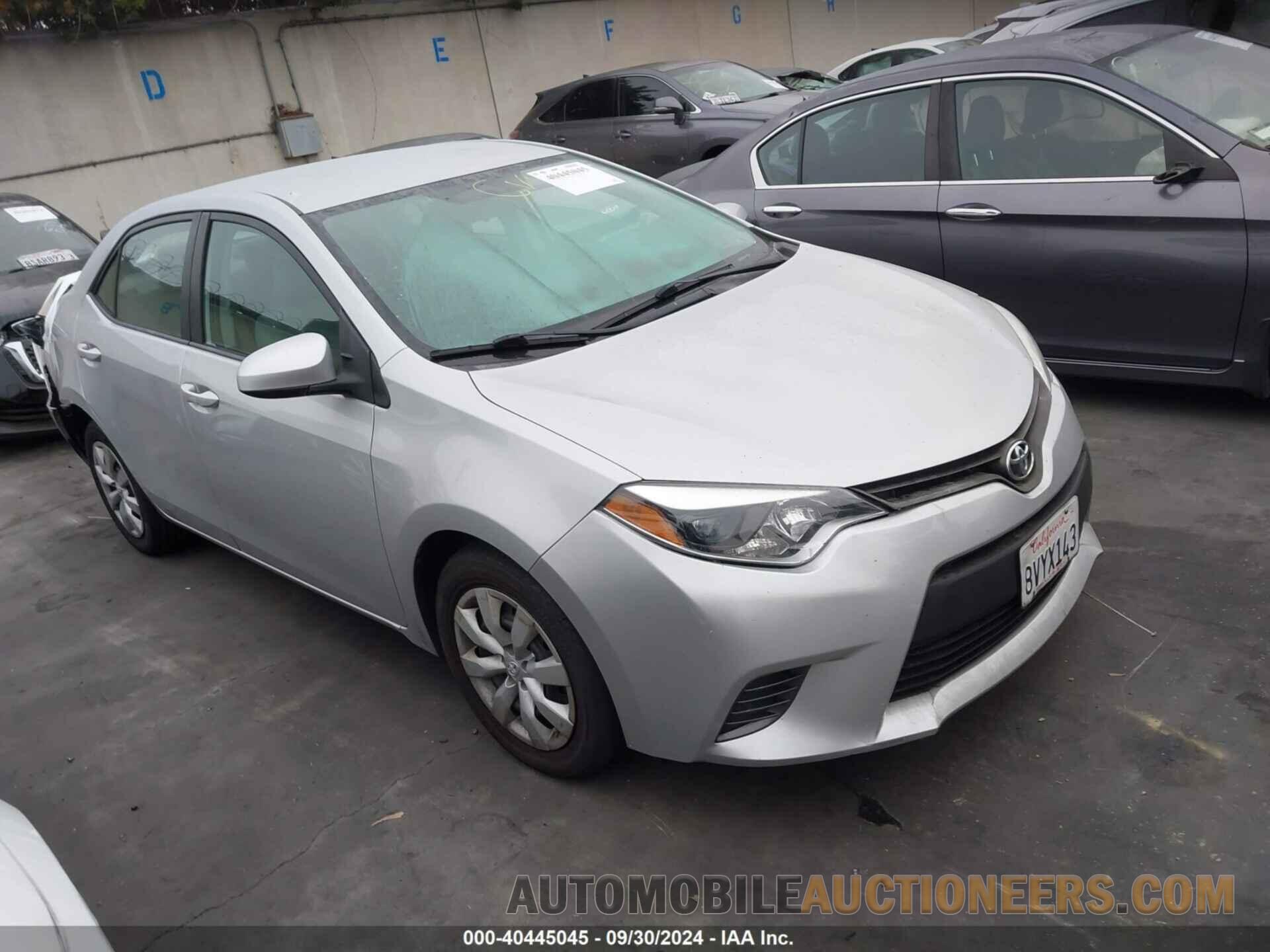 2T1BURHE1GC685434 TOYOTA COROLLA 2016