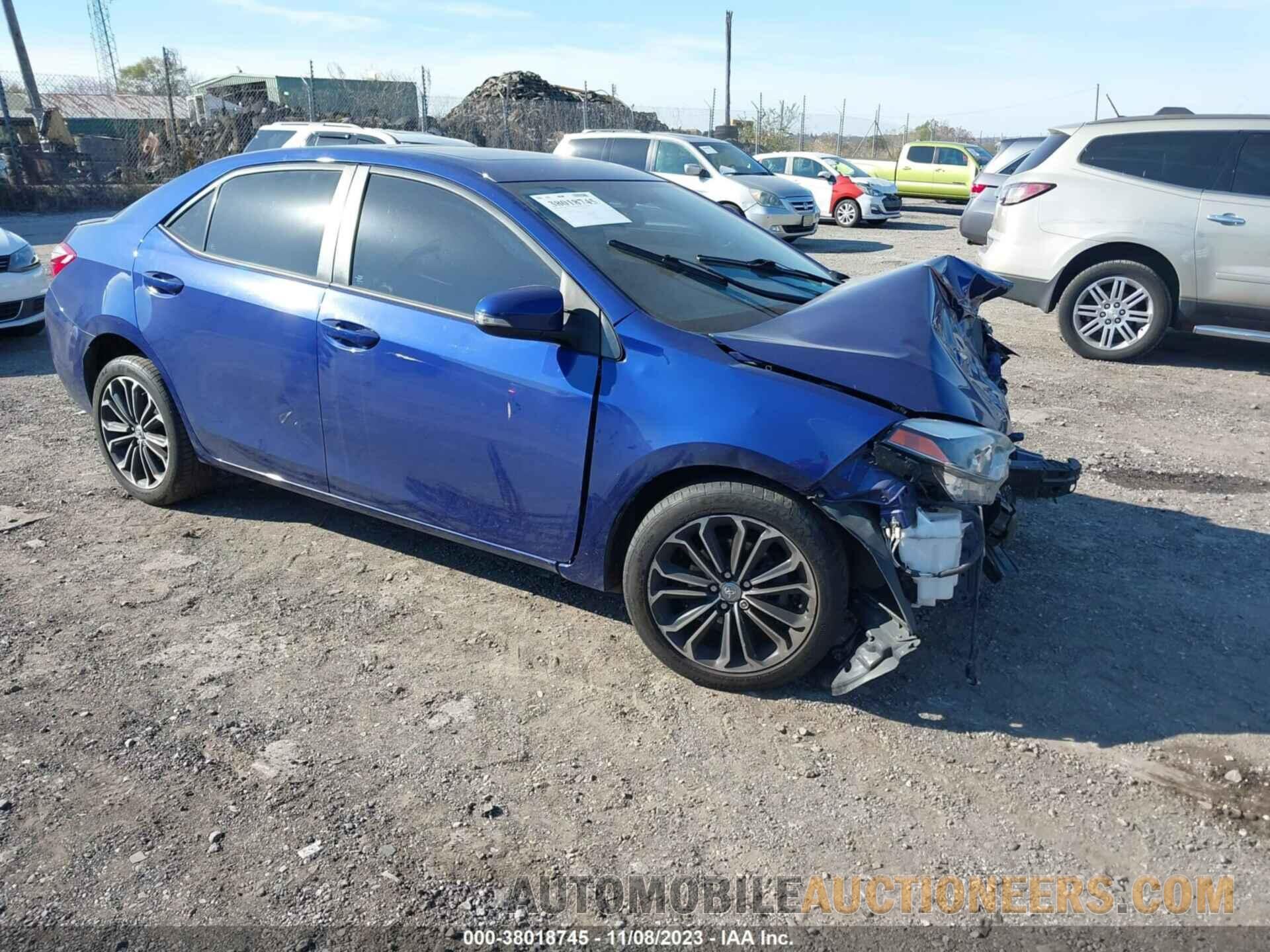 2T1BURHE1GC698376 TOYOTA COROLLA 2016