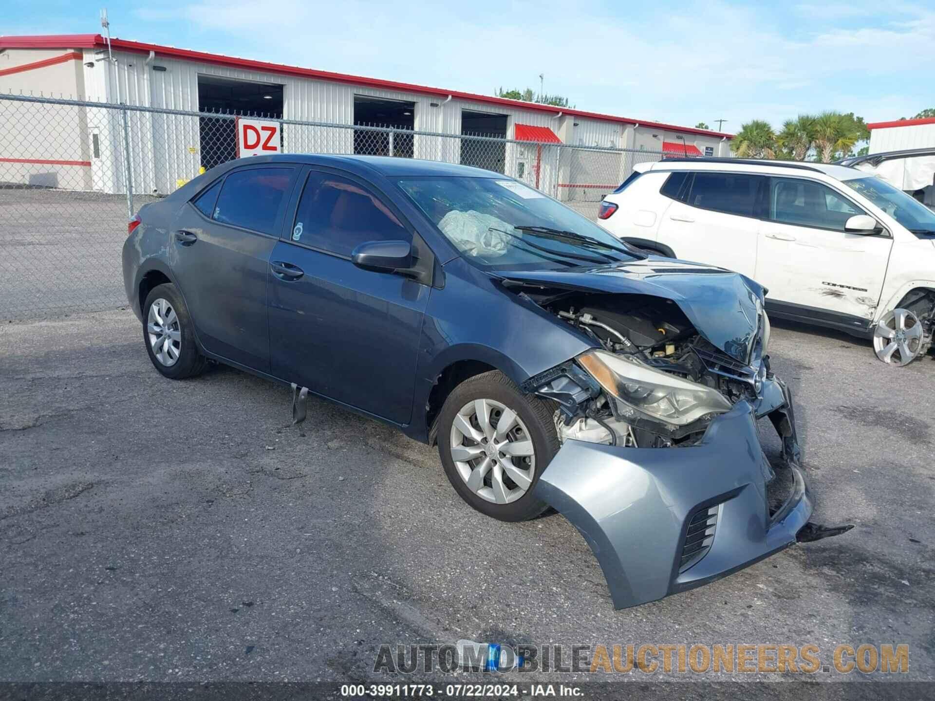 2T1BURHE1GC705164 TOYOTA COROLLA 2016