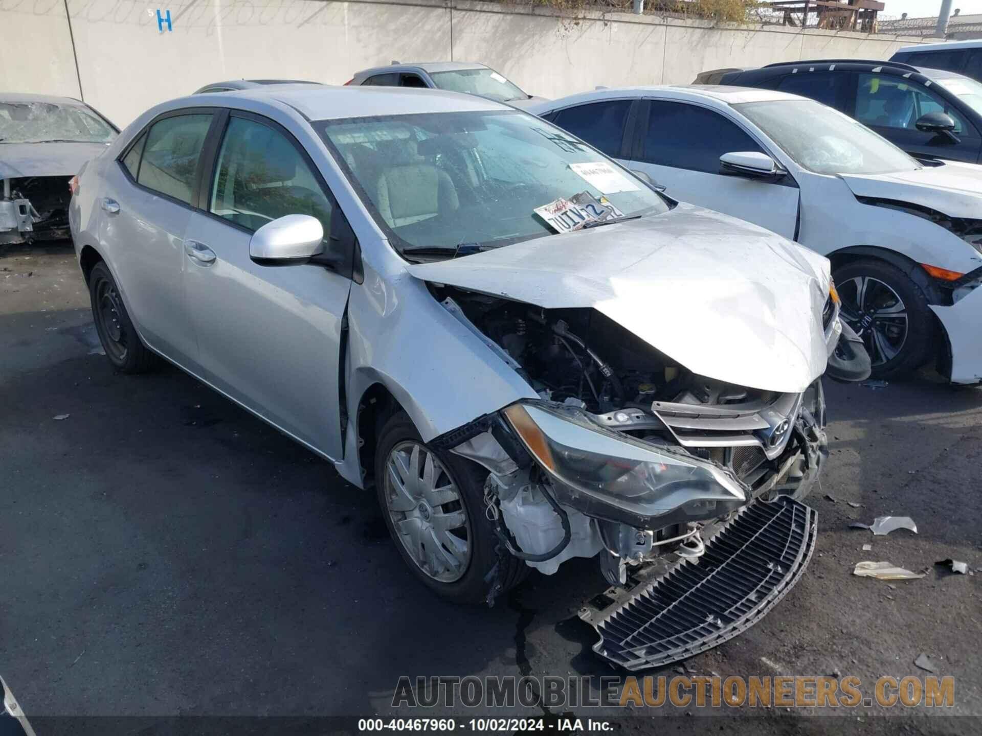 2T1BURHE1GC705293 TOYOTA COROLLA 2016